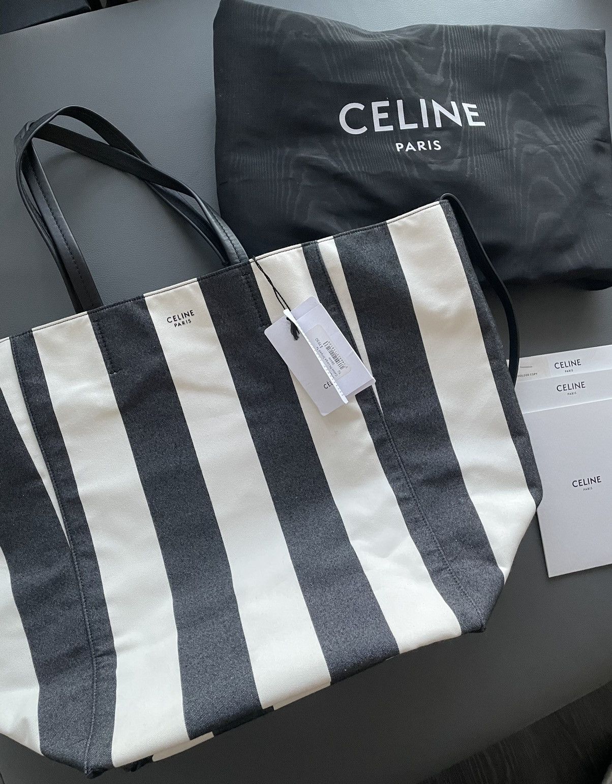 Celine $2,300 Sold Out Phoebe Philo Large Celine Cabas Phantom Bag Size ONE SIZE - 10 Thumbnail