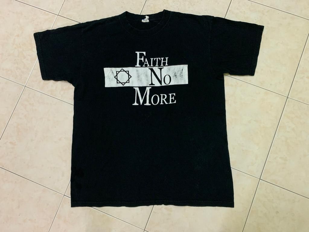 Band Tees Vintage Faith No More Rock Band Size US L / EU 52-54 / 3 - 3 Thumbnail