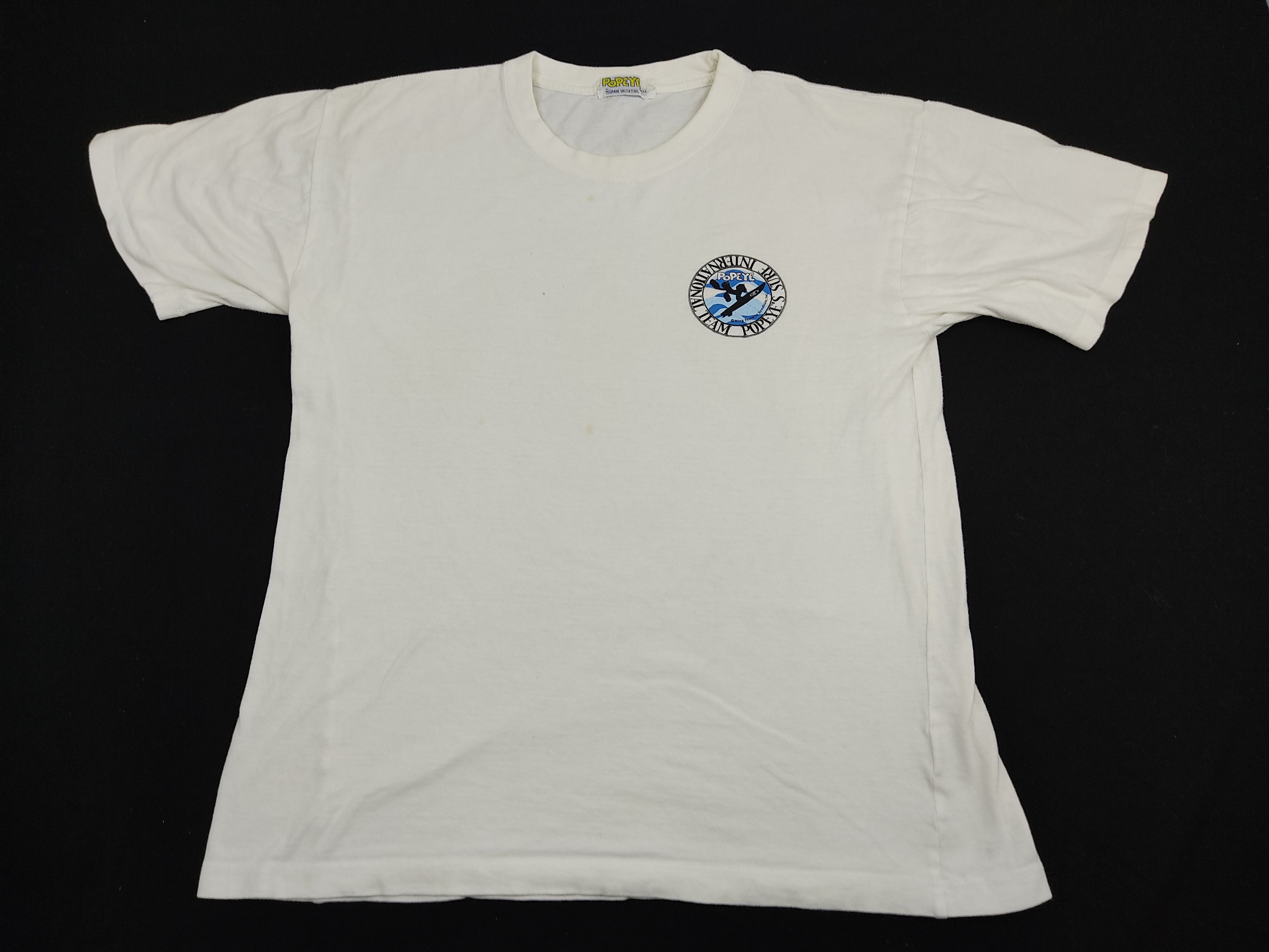 Cartoon Network Vintage Popeye Surf International Team Gianni Valentino Tee Size M / US 6-8 / IT 42-44 - 2 Thumbnail