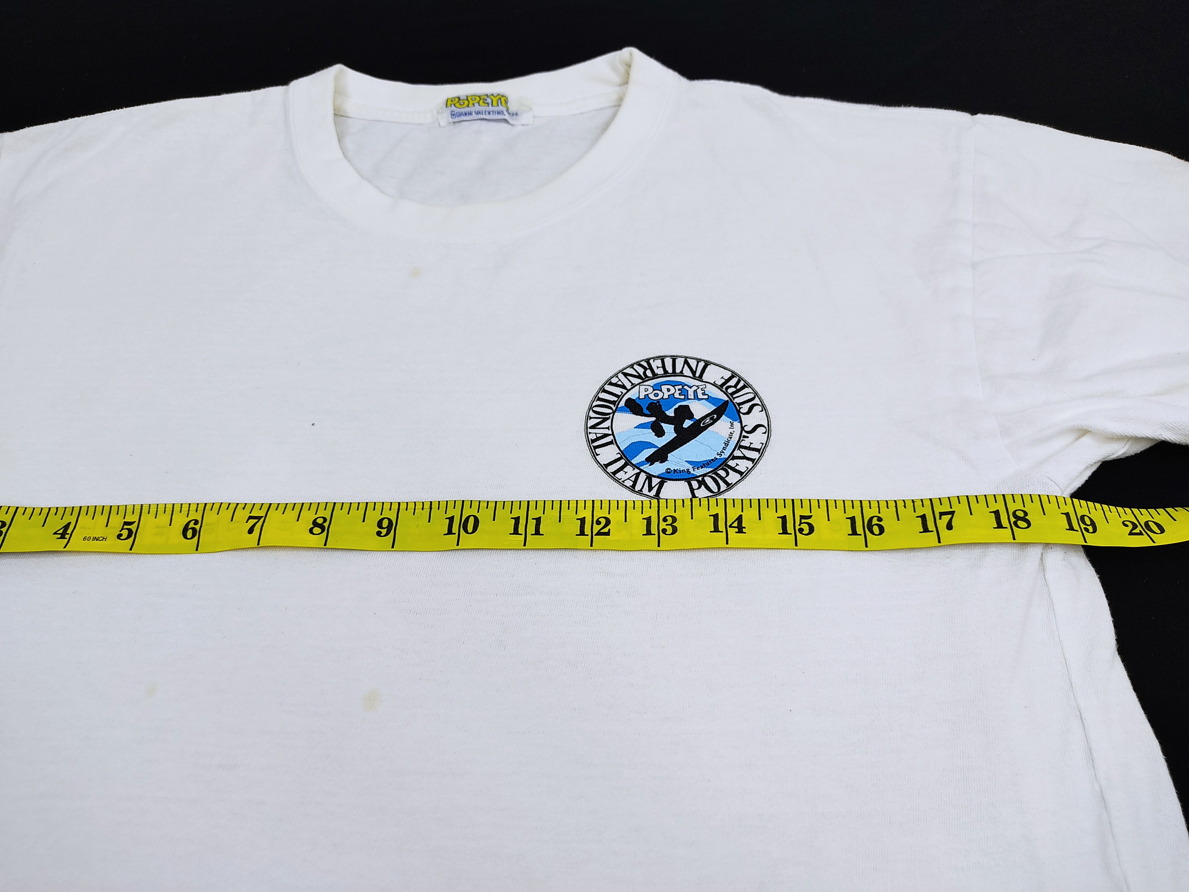 Cartoon Network Vintage Popeye Surf International Team Gianni Valentino Tee Size M / US 6-8 / IT 42-44 - 5 Thumbnail
