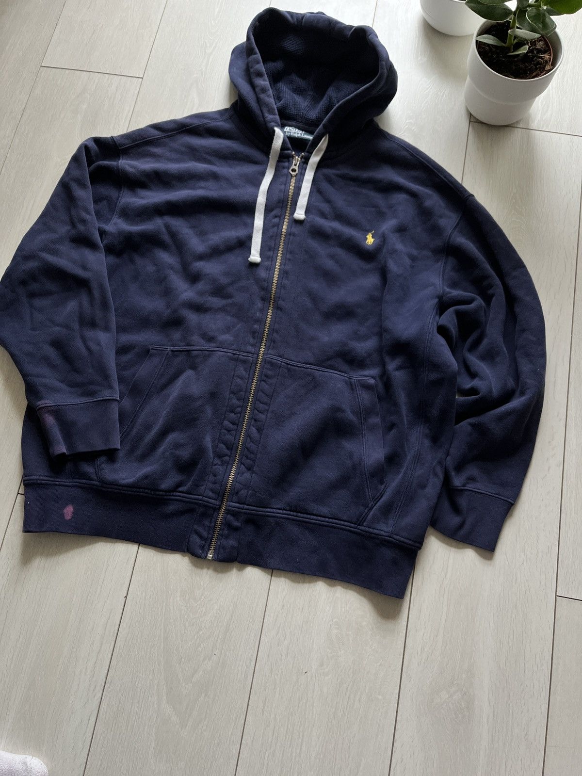 Polo Ralph Lauren Vintage Polo by Ralph Lauren zip up jacket hoodie 2XB Size US XXL / EU 58 / 5 - 3 Thumbnail