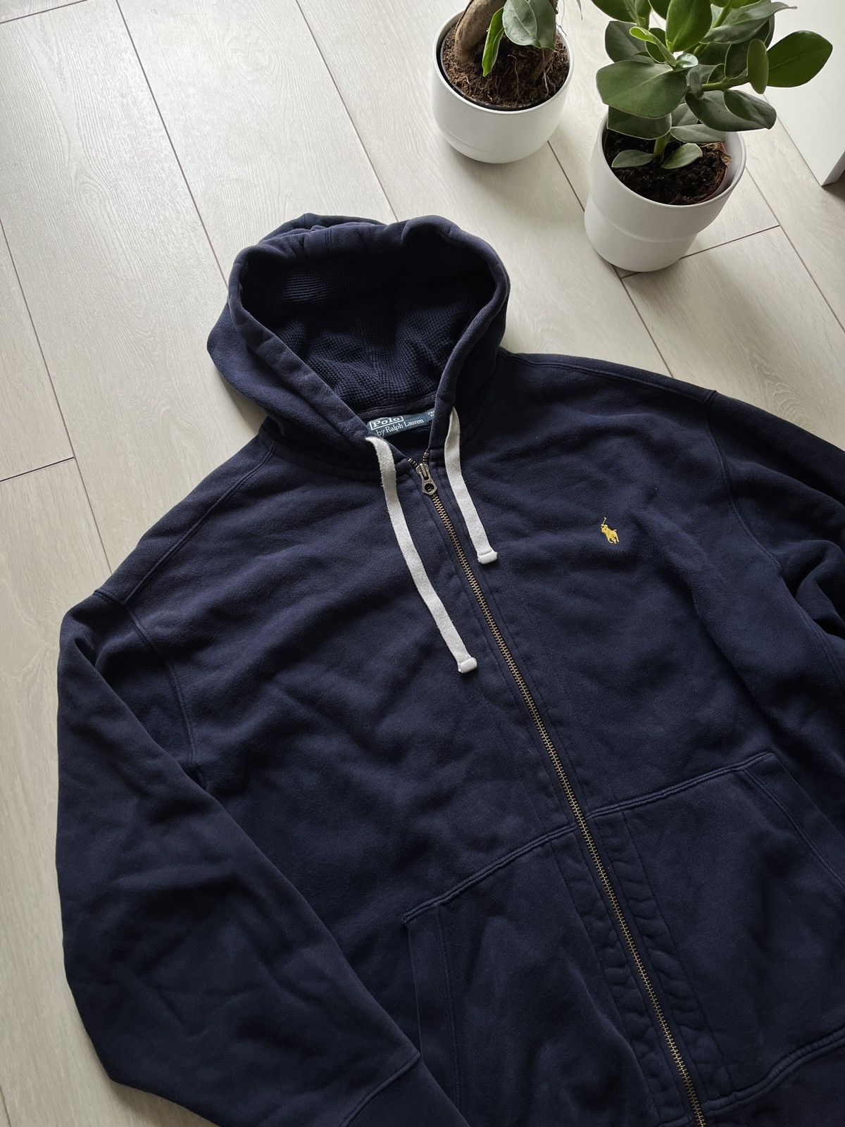 Polo Ralph Lauren Vintage Polo by Ralph Lauren zip up jacket hoodie 2XB Size US XXL / EU 58 / 5 - 2 Thumbnail