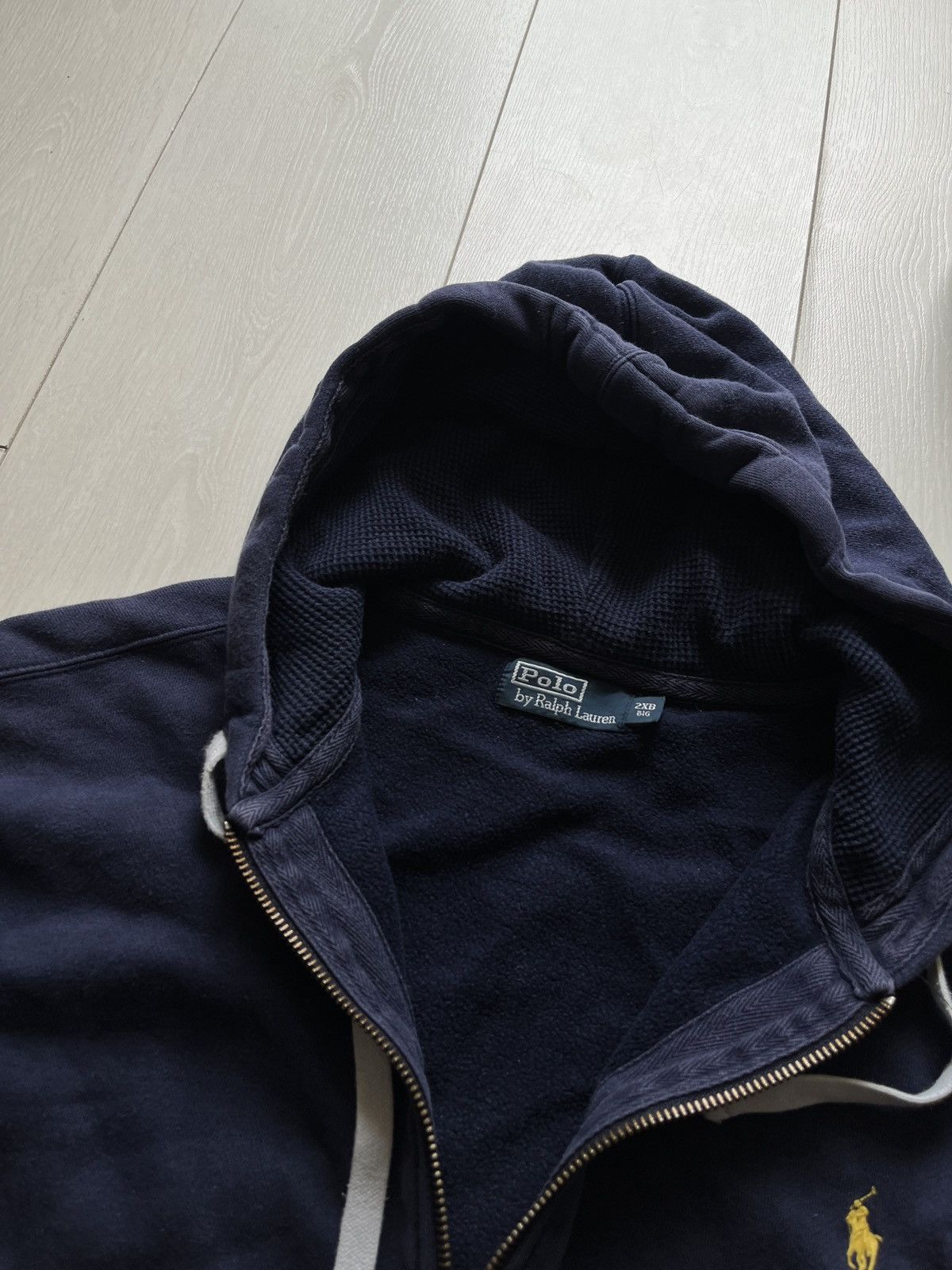 Polo Ralph Lauren Vintage Polo by Ralph Lauren zip up jacket hoodie 2XB Size US XXL / EU 58 / 5 - 4 Thumbnail