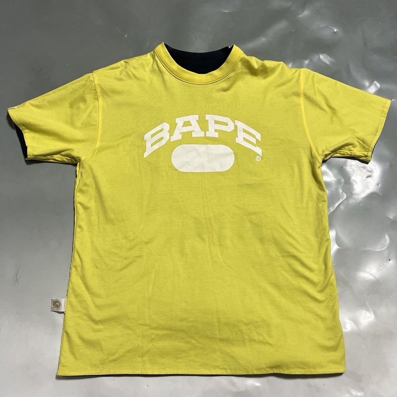 Bape BAPE reversible T-shirts Navy/yellow Size US M / EU 48-50 / 2 - 4 Thumbnail