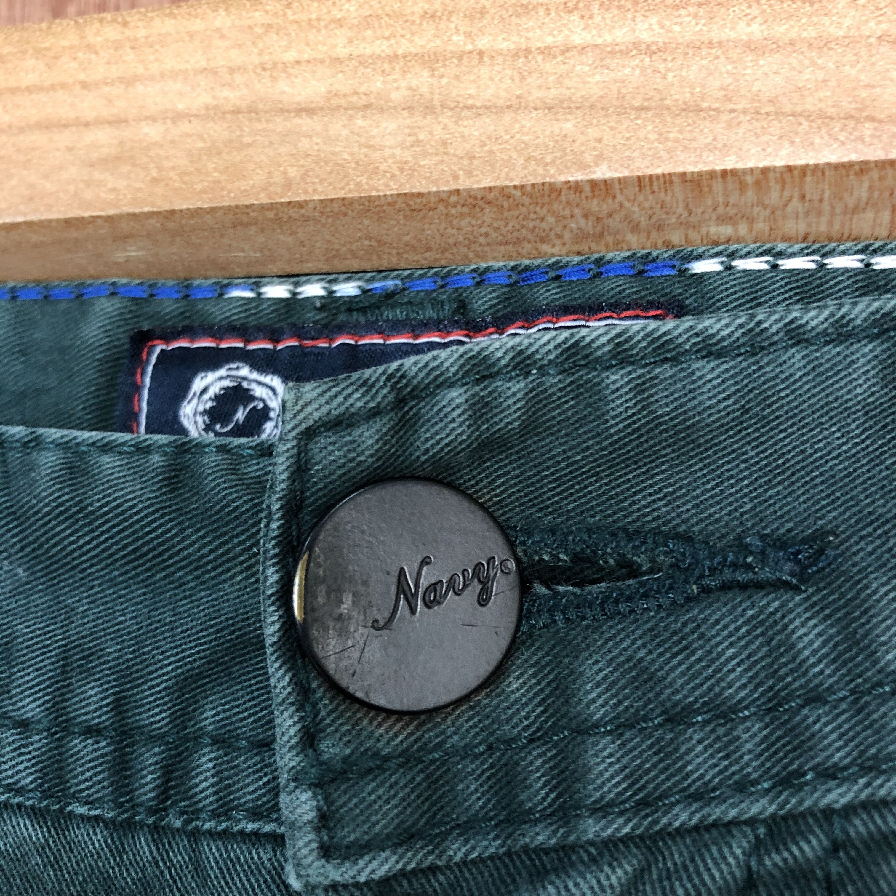 Old Navy NAVY DEPUIS Vintage 90s Casual Trouser Slack Jeans Pant Size US 32 / EU 48 - 4 Thumbnail