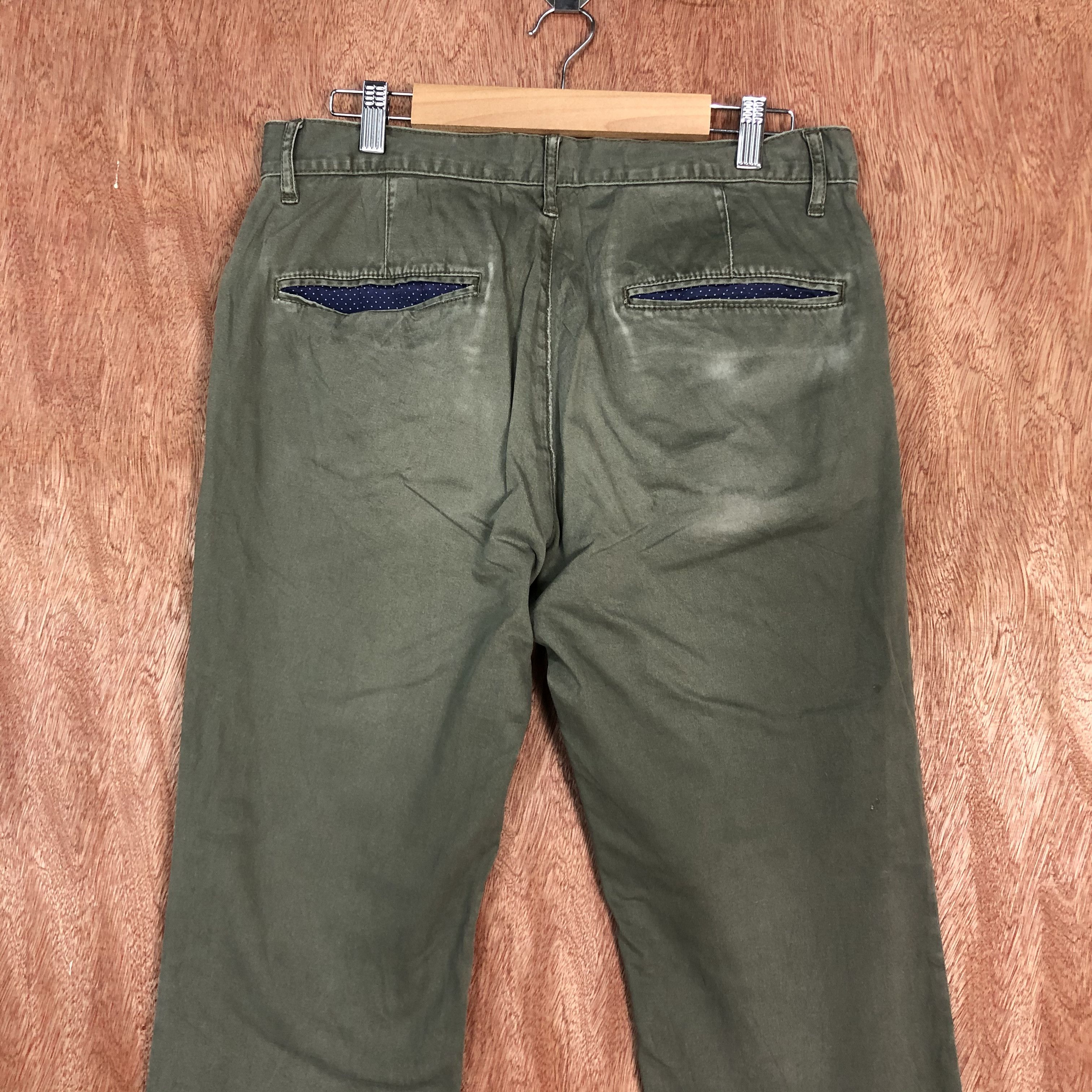 Takeo Kikuchi TAKEO KIKUCHI TKMIXPICE Cotton Casual Trouser Slack Pant Size US 30 / EU 46 - 6 Thumbnail