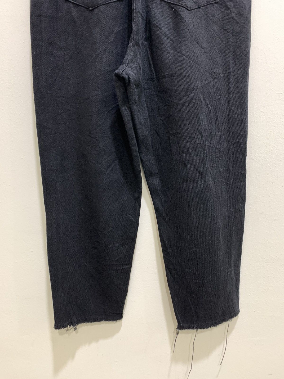 ROCKSTEADY ART UNION Disstressed Denim Rock Rugged Jogger Cropped Pant Size US 29 - 11 Thumbnail