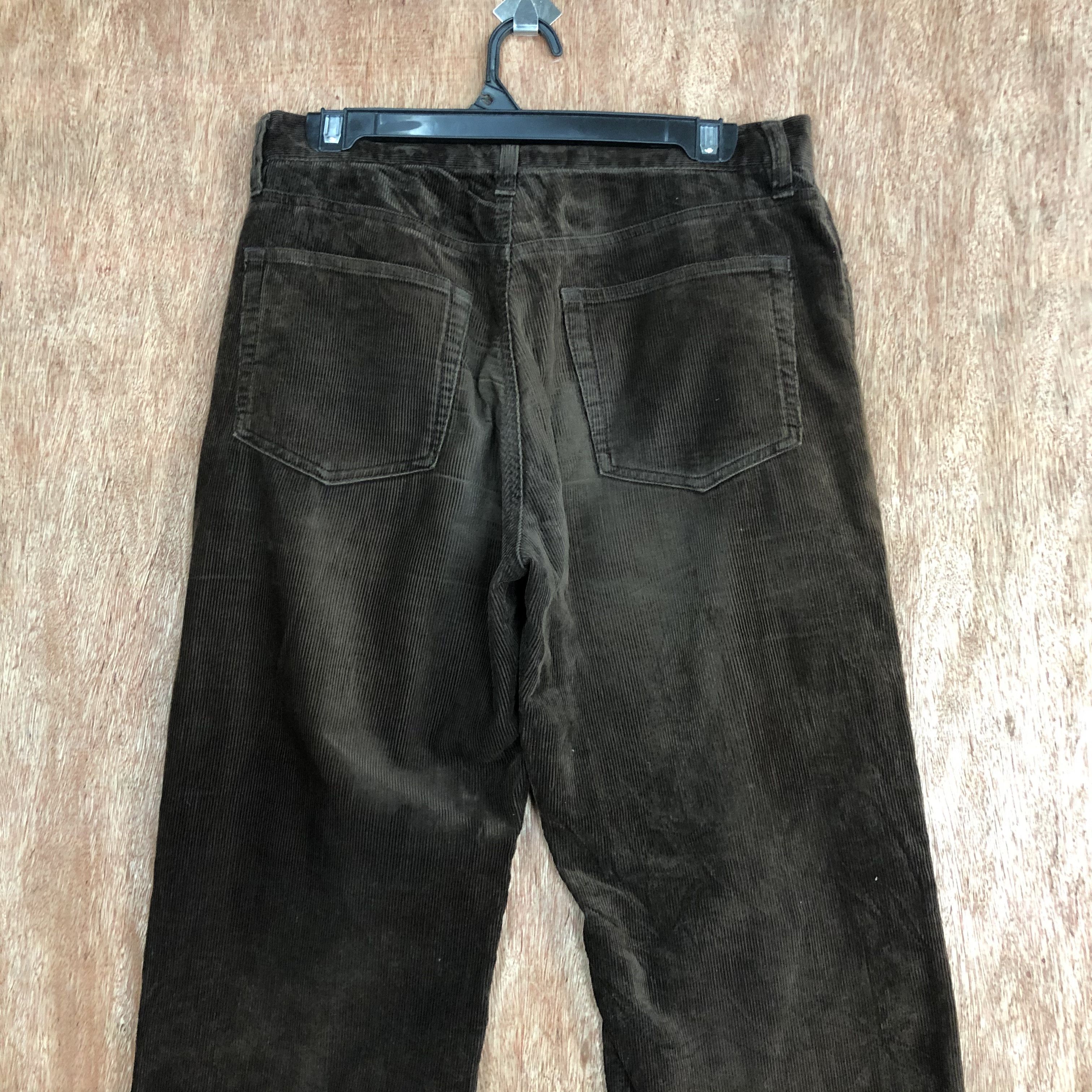 Uniqlo UNIQLO Vintage 90s Corduroy Velvet Casual Trouser Jean Pant Size US 29 - 8 Thumbnail