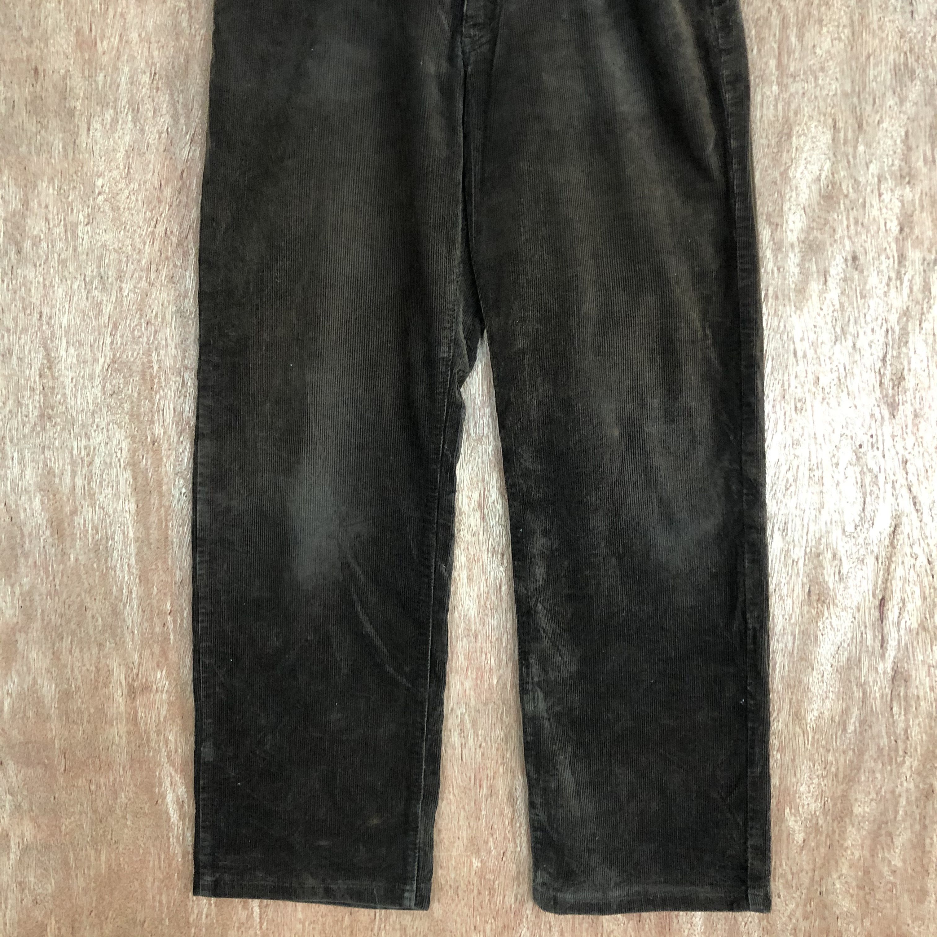 Uniqlo UNIQLO Vintage 90s Corduroy Velvet Casual Trouser Jean Pant Size US 29 - 3 Thumbnail