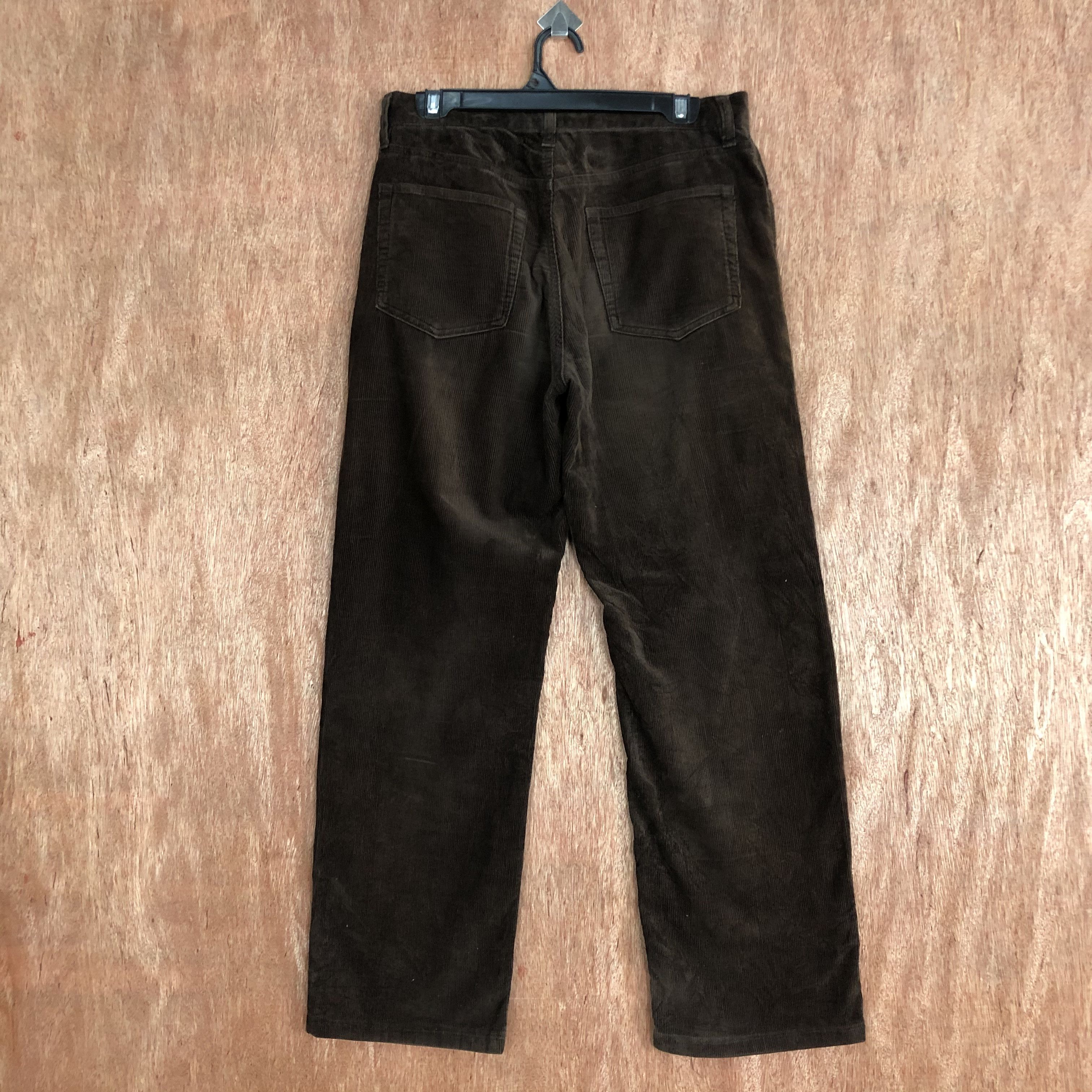 Uniqlo UNIQLO Vintage 90s Corduroy Velvet Casual Trouser Jean Pant Size US 29 - 6 Thumbnail