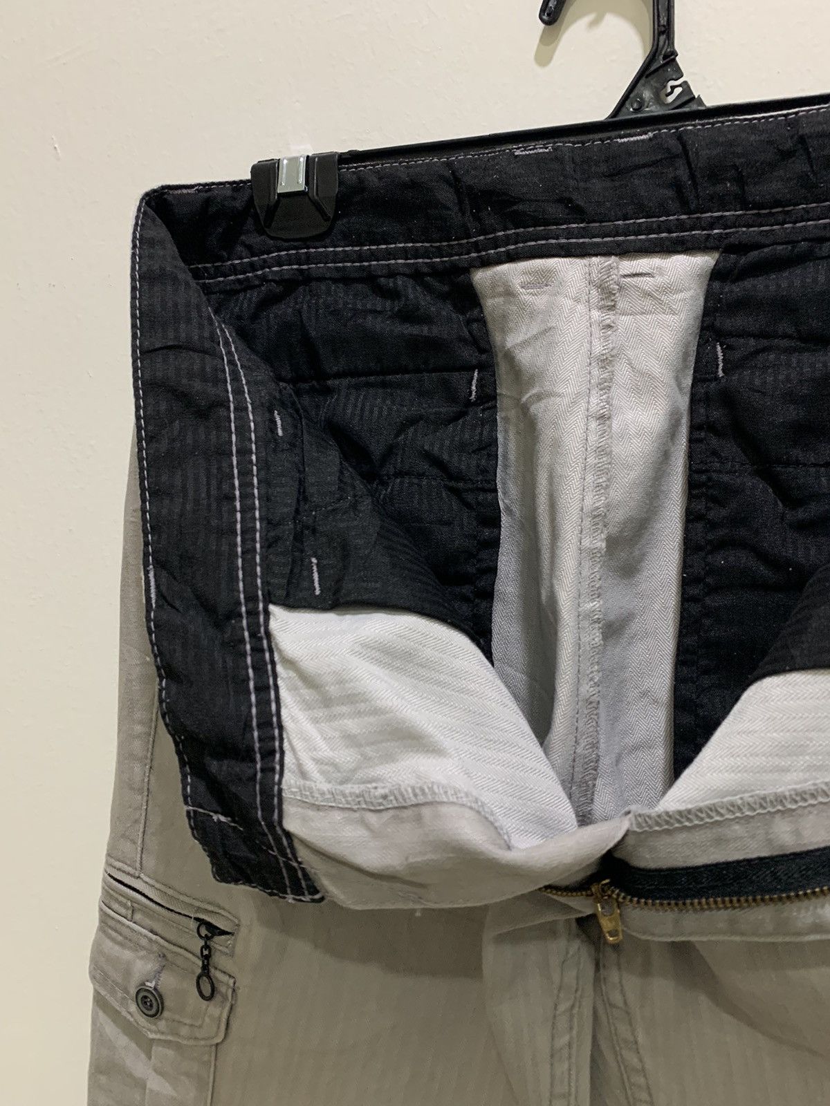 Japanese Brand × Solid and Striped Stripe 7Pocket Multipocket Tactical Utility Flare CargoPant Size 34" / US 12 / IT 48 - 14 Thumbnail