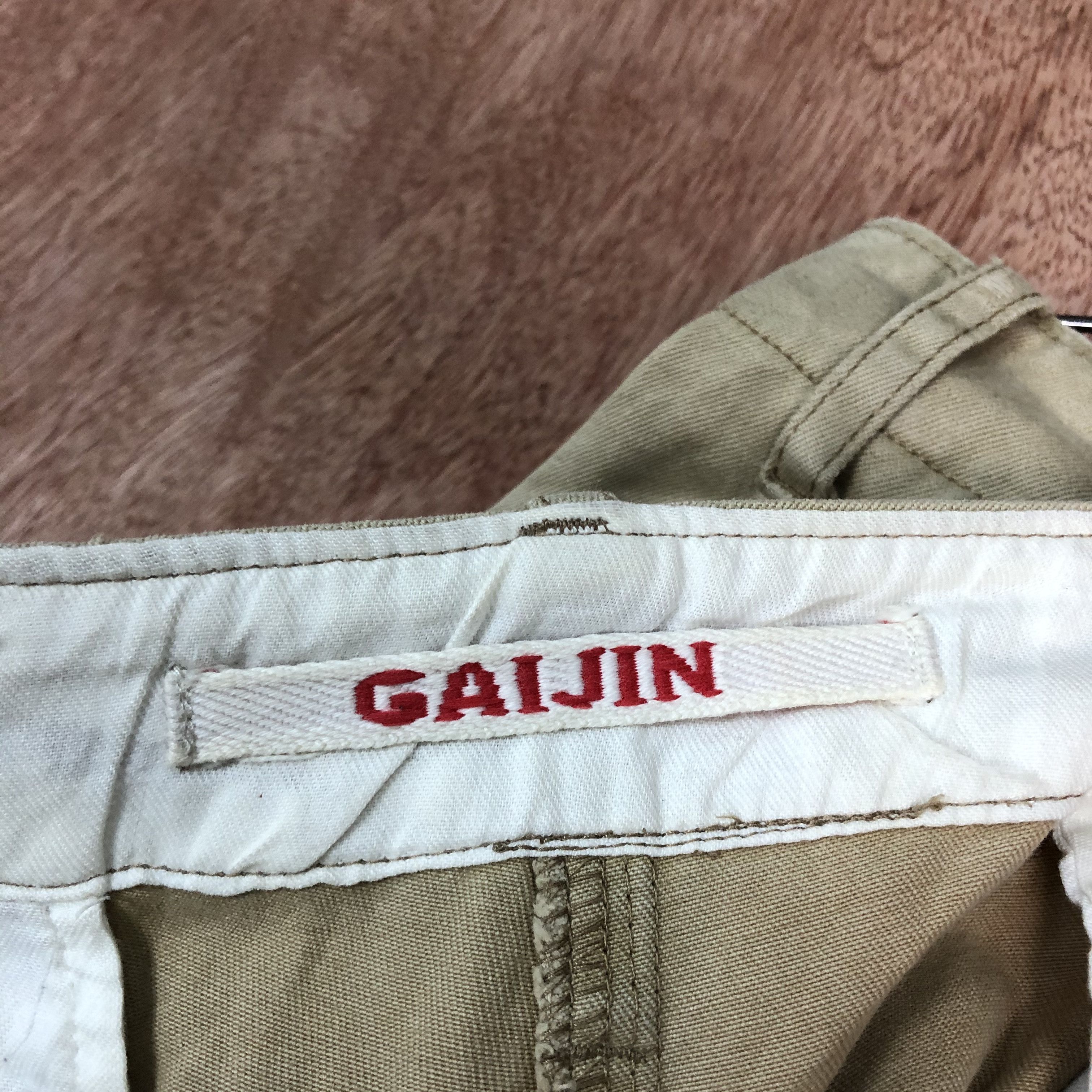 Designer × Japanese Brand GAIJIN MADE DRAGON WORK Vtg 90s Casual Trouser Slack Pant Size US 32 / EU 48 - 16 Thumbnail
