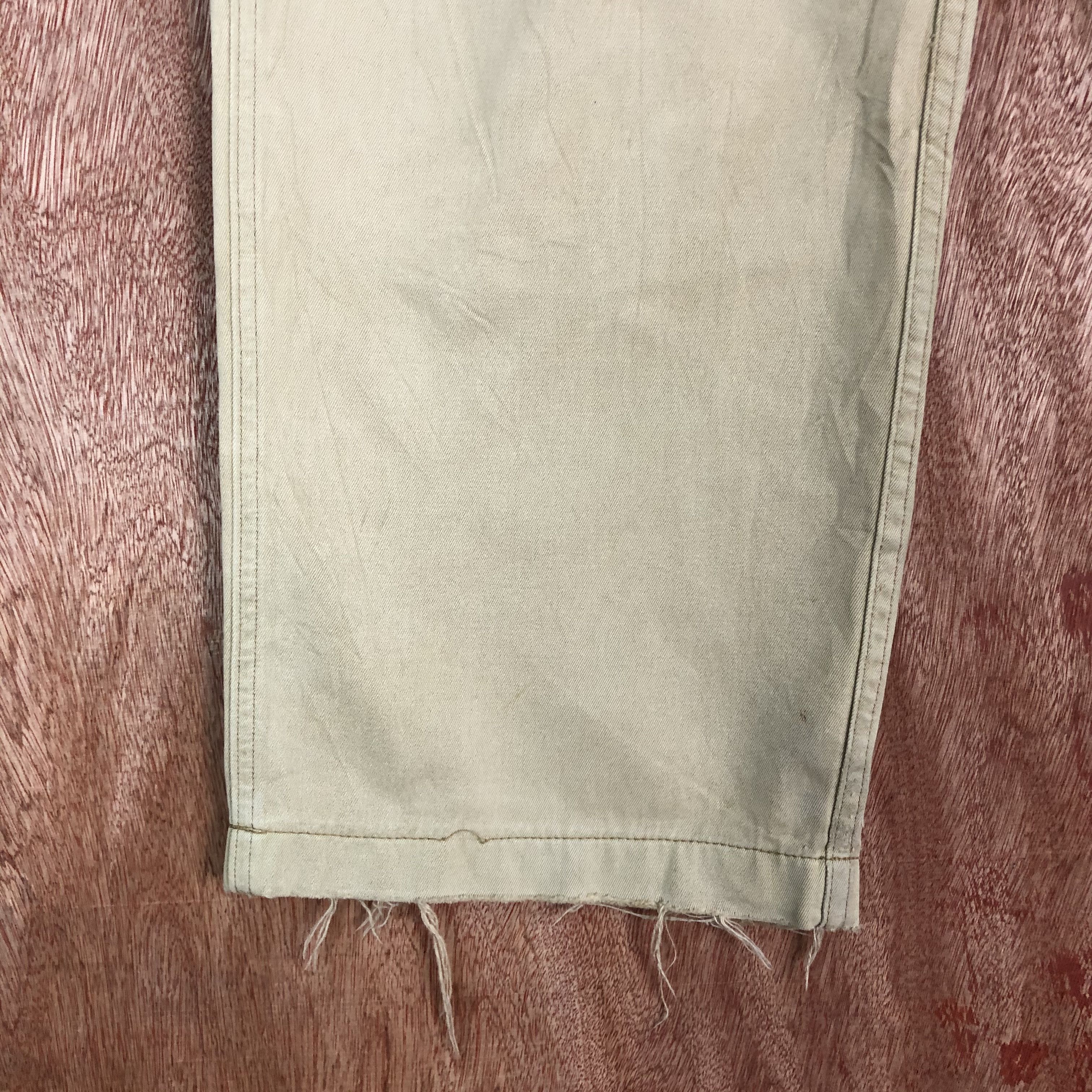 Designer × Japanese Brand GAIJIN MADE DRAGON WORK Vtg 90s Casual Trouser Slack Pant Size US 32 / EU 48 - 8 Thumbnail