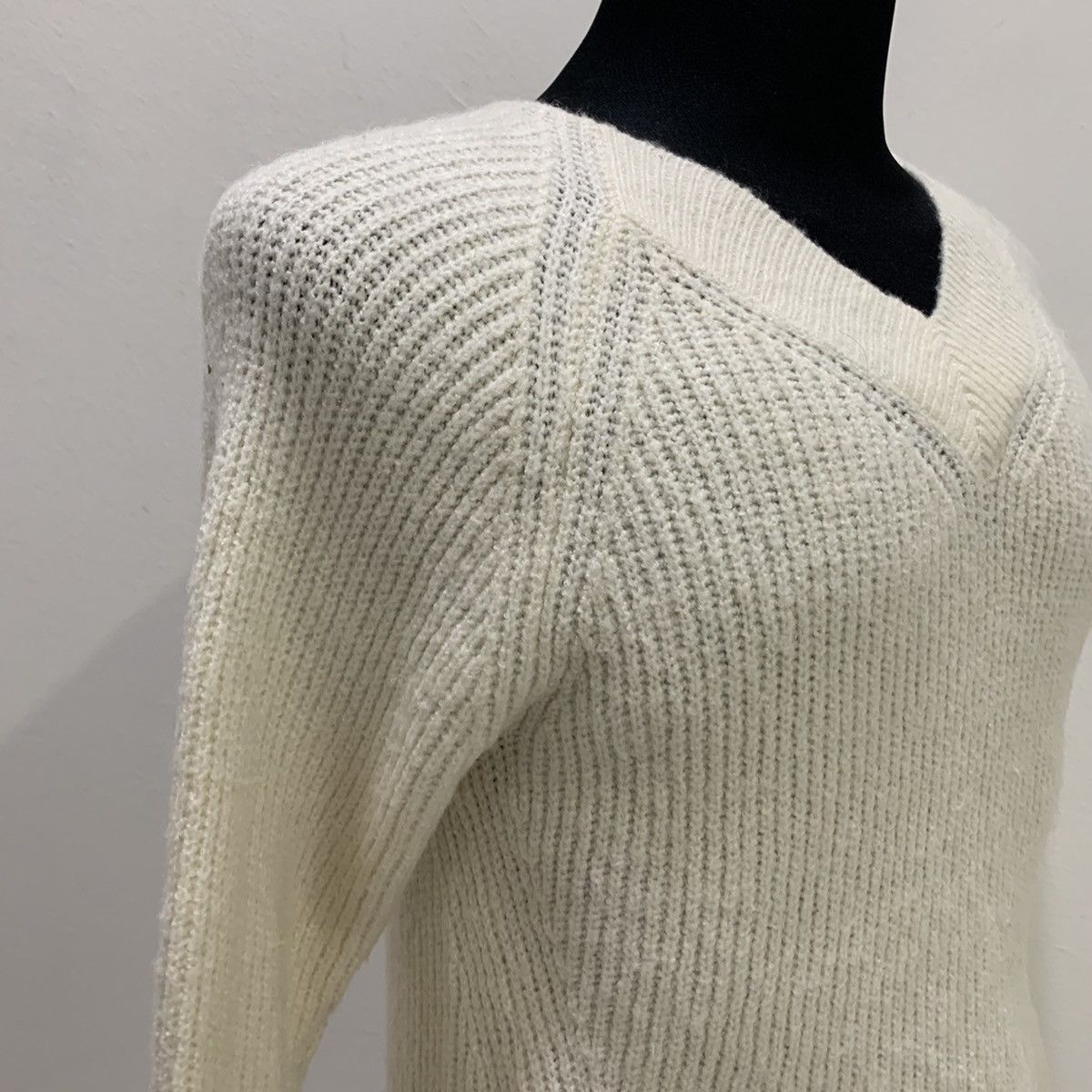 Japanese Brand GU Bendigo Soft Wool Blend Crochet Knitwear Jumper Sweater Size M / US 6-8 / IT 42-44 - 7 Thumbnail