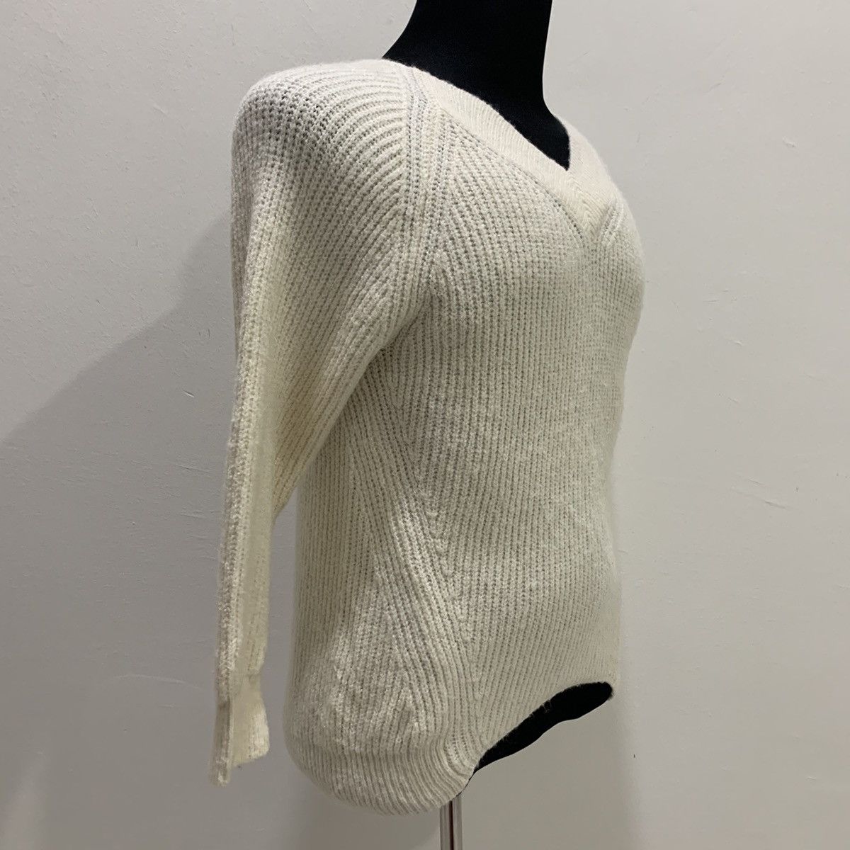 Japanese Brand GU Bendigo Soft Wool Blend Crochet Knitwear Jumper Sweater Size M / US 6-8 / IT 42-44 - 5 Thumbnail