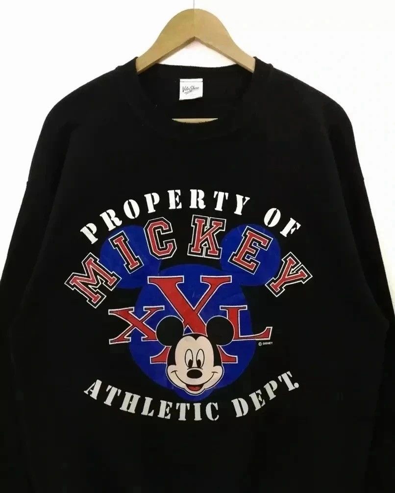 Mickey Mouse × Vintage Vintage Mickey Mouse Sweatshirt Disney Cartoon Size US L / EU 52-54 / 3 - 3 Thumbnail