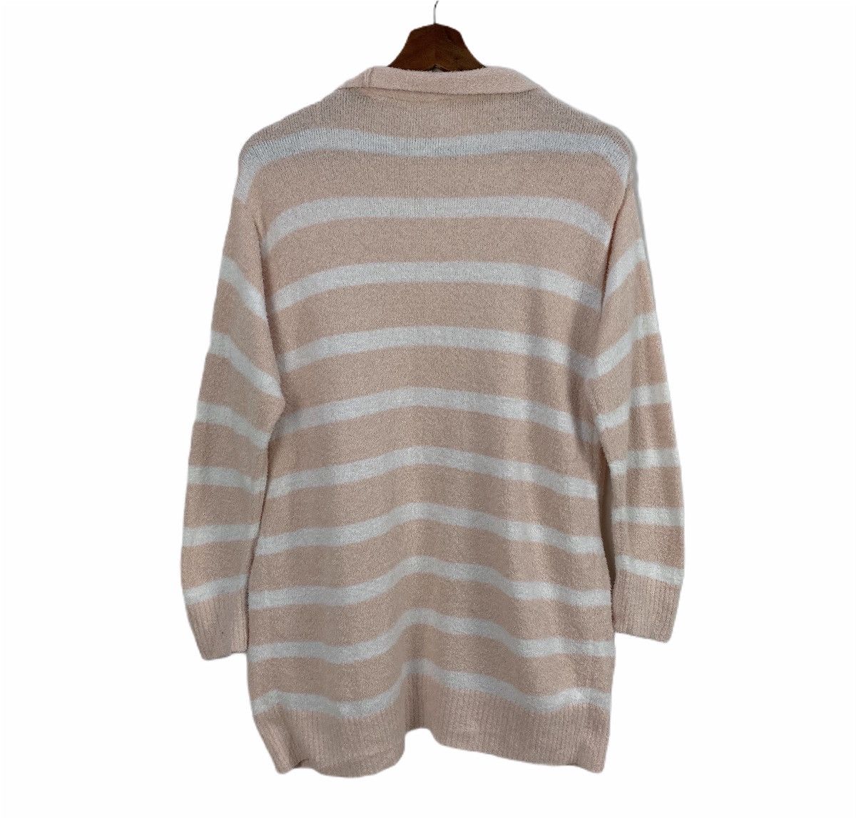 Uniqlo UNIQLO Soft Striped Pyjamas Knitwear Long Cardigan Sweater Size M / US 6-8 / IT 42-44 - 2 Thumbnail