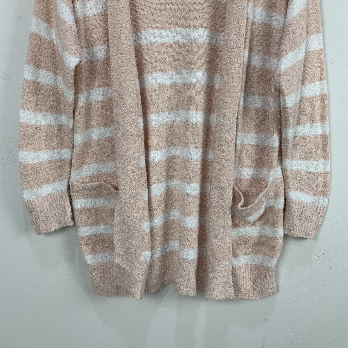 Uniqlo UNIQLO Soft Striped Pyjamas Knitwear Long Cardigan Sweater Size M / US 6-8 / IT 42-44 - 4 Thumbnail