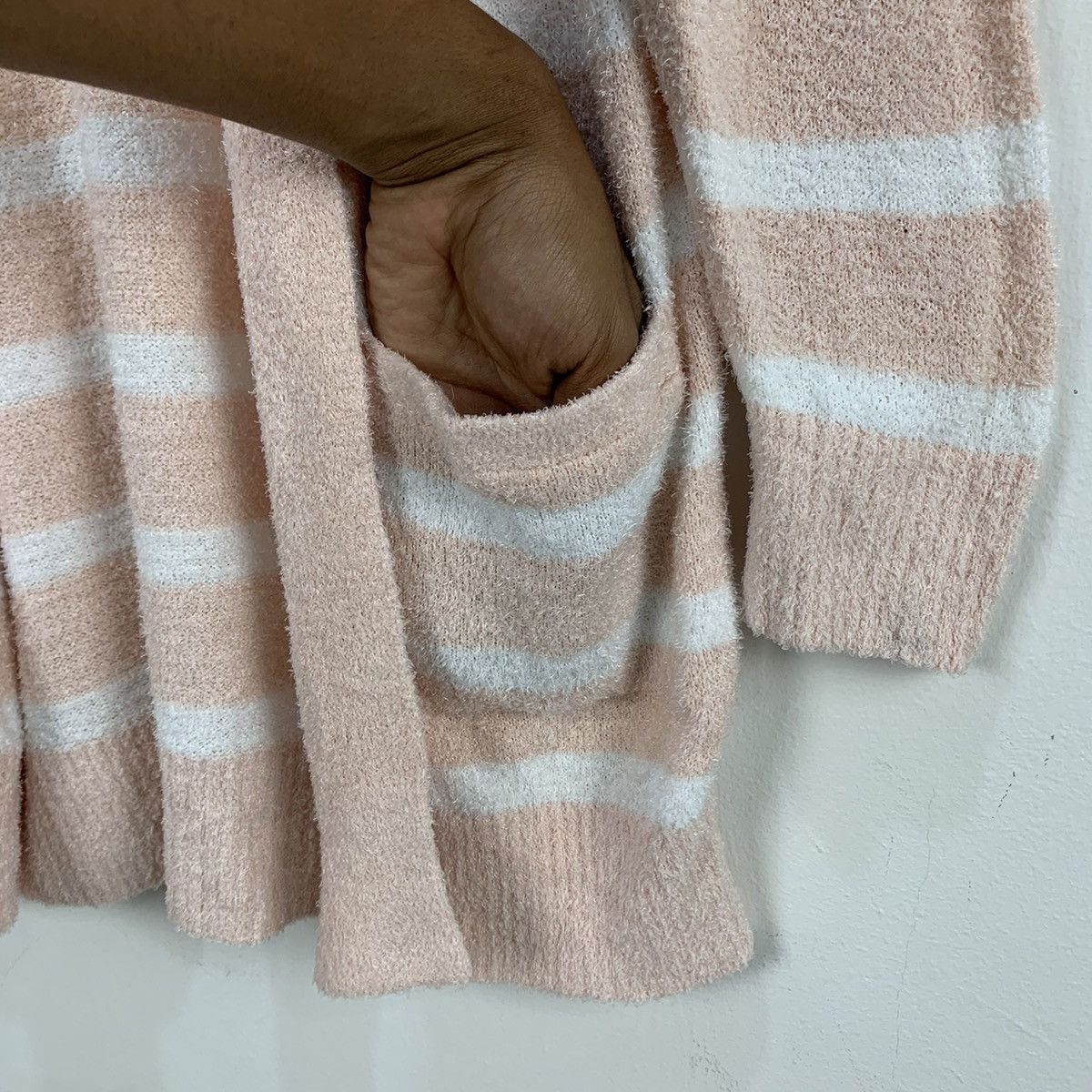 Uniqlo UNIQLO Soft Striped Pyjamas Knitwear Long Cardigan Sweater Size M / US 6-8 / IT 42-44 - 8 Thumbnail