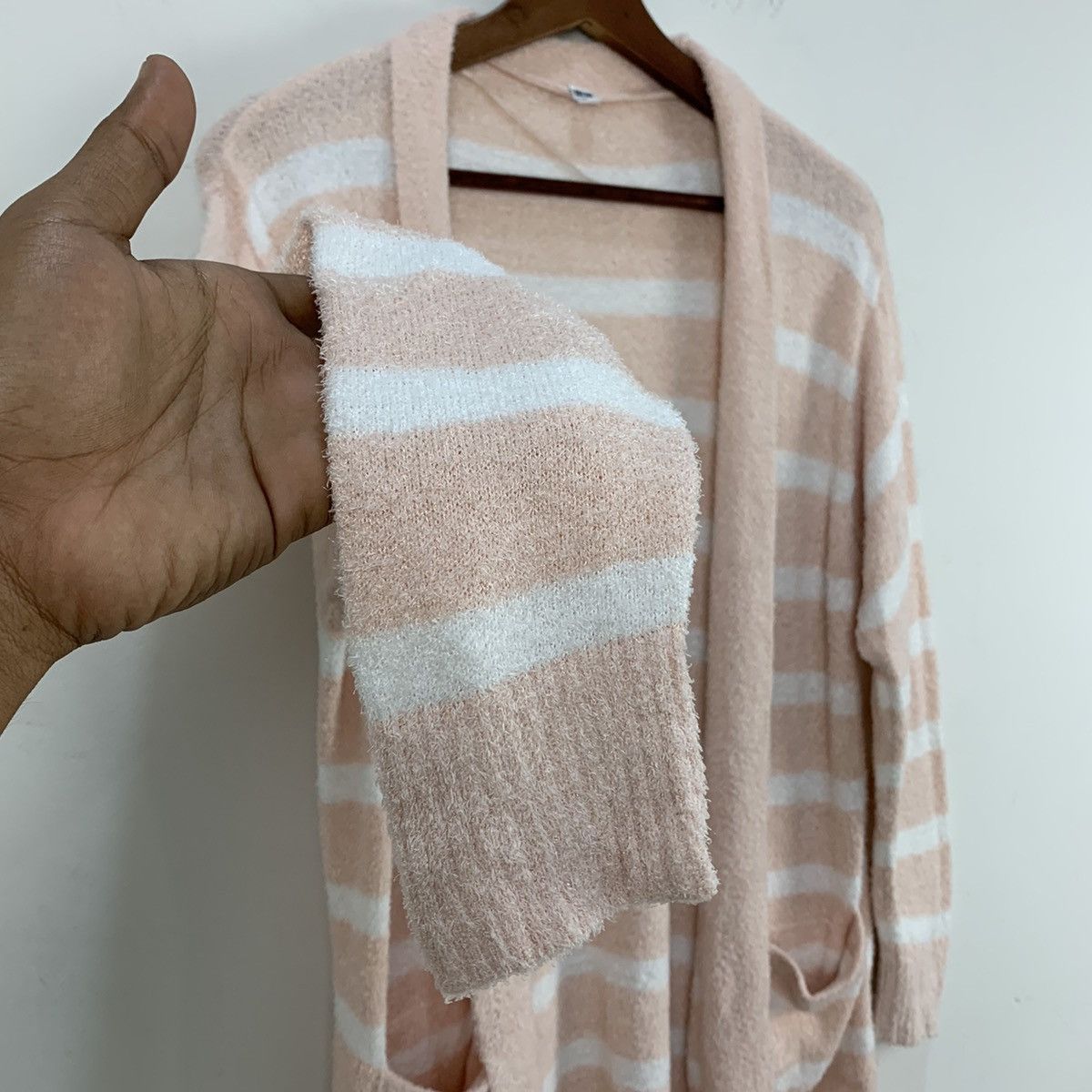 Uniqlo UNIQLO Soft Striped Pyjamas Knitwear Long Cardigan Sweater Size M / US 6-8 / IT 42-44 - 9 Thumbnail