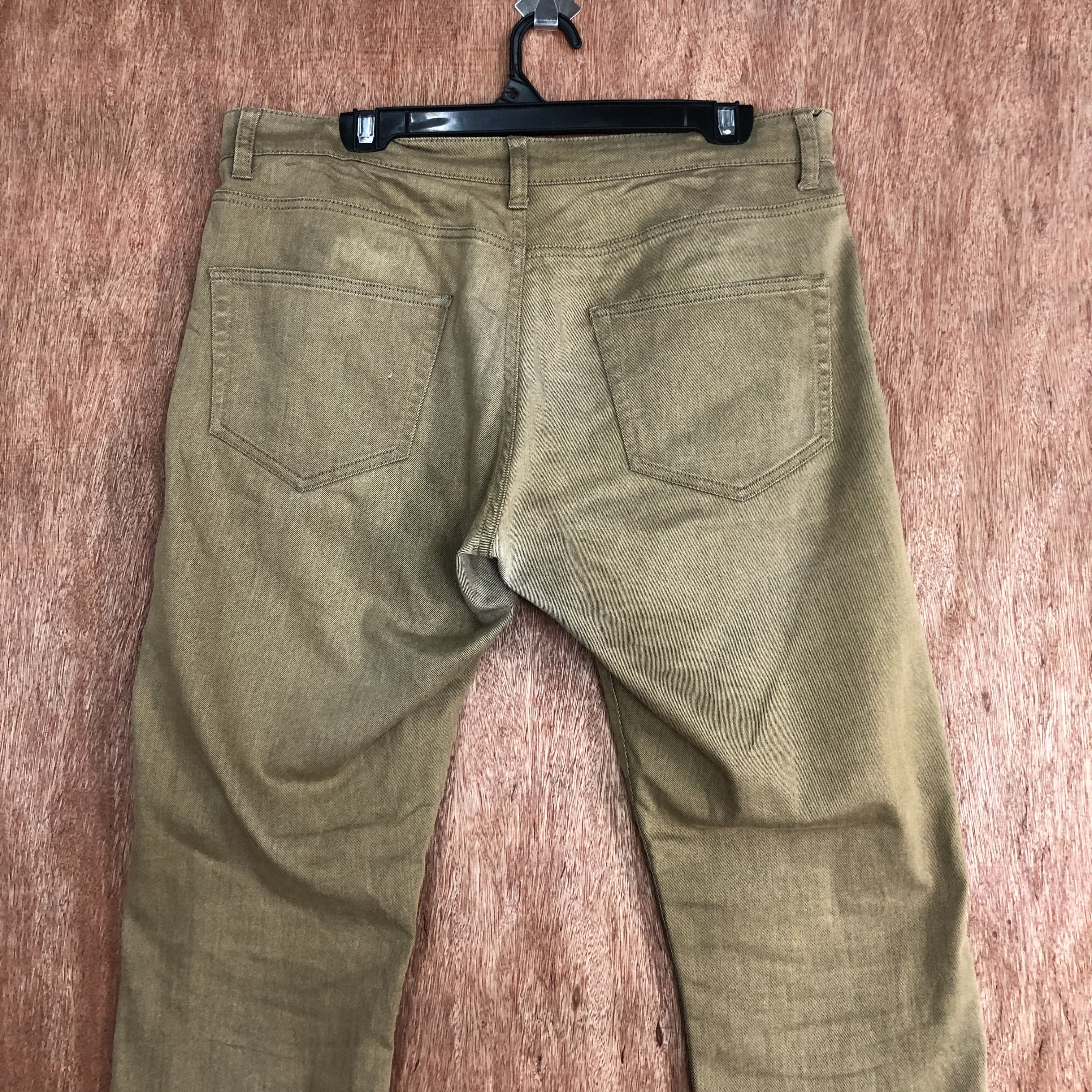 Old Navy NAVY Vintage 90s Stonewash Khakis Trouser Casual Slack Pant Size US 33 - 7 Thumbnail