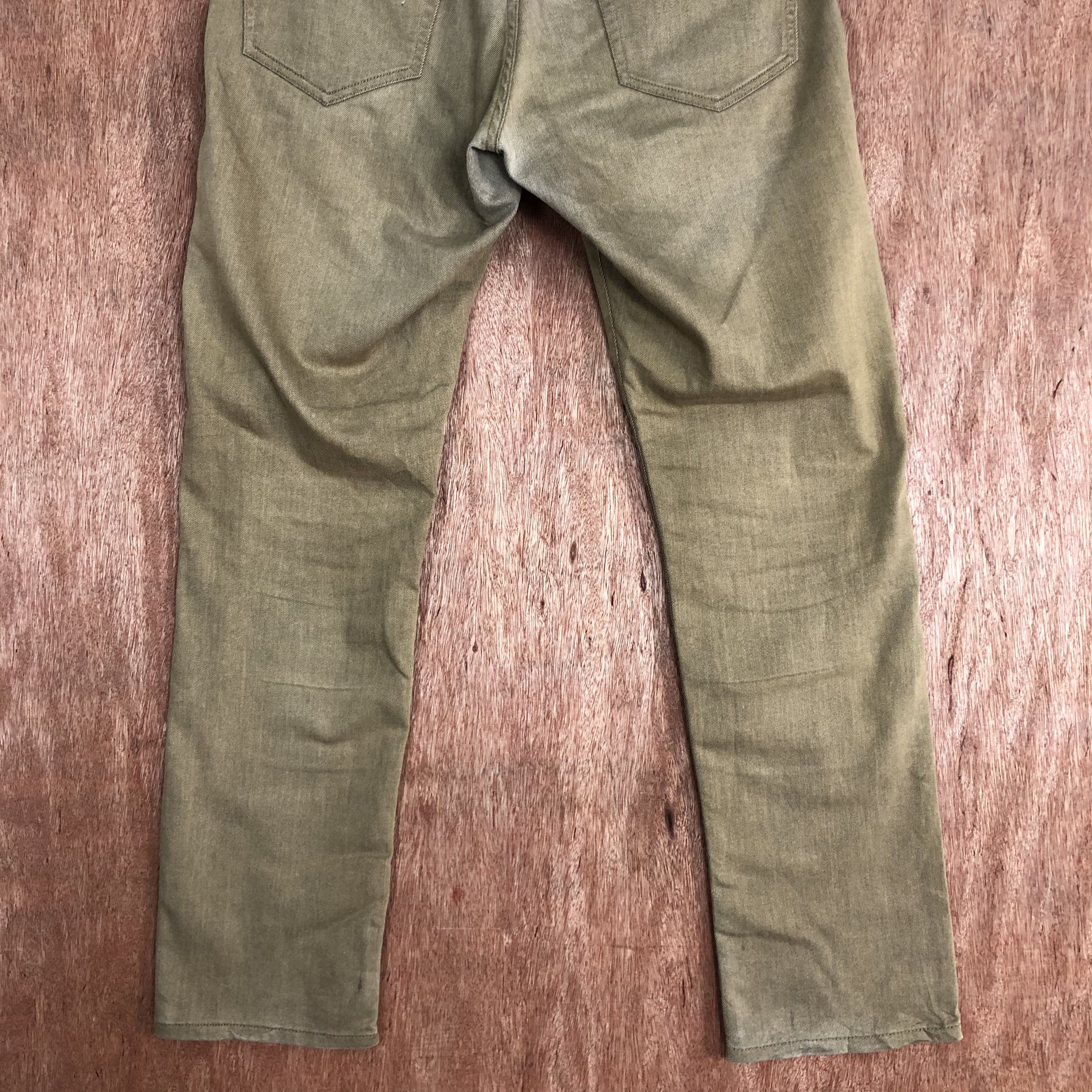 Old Navy NAVY Vintage 90s Stonewash Khakis Trouser Casual Slack Pant Size US 33 - 8 Thumbnail