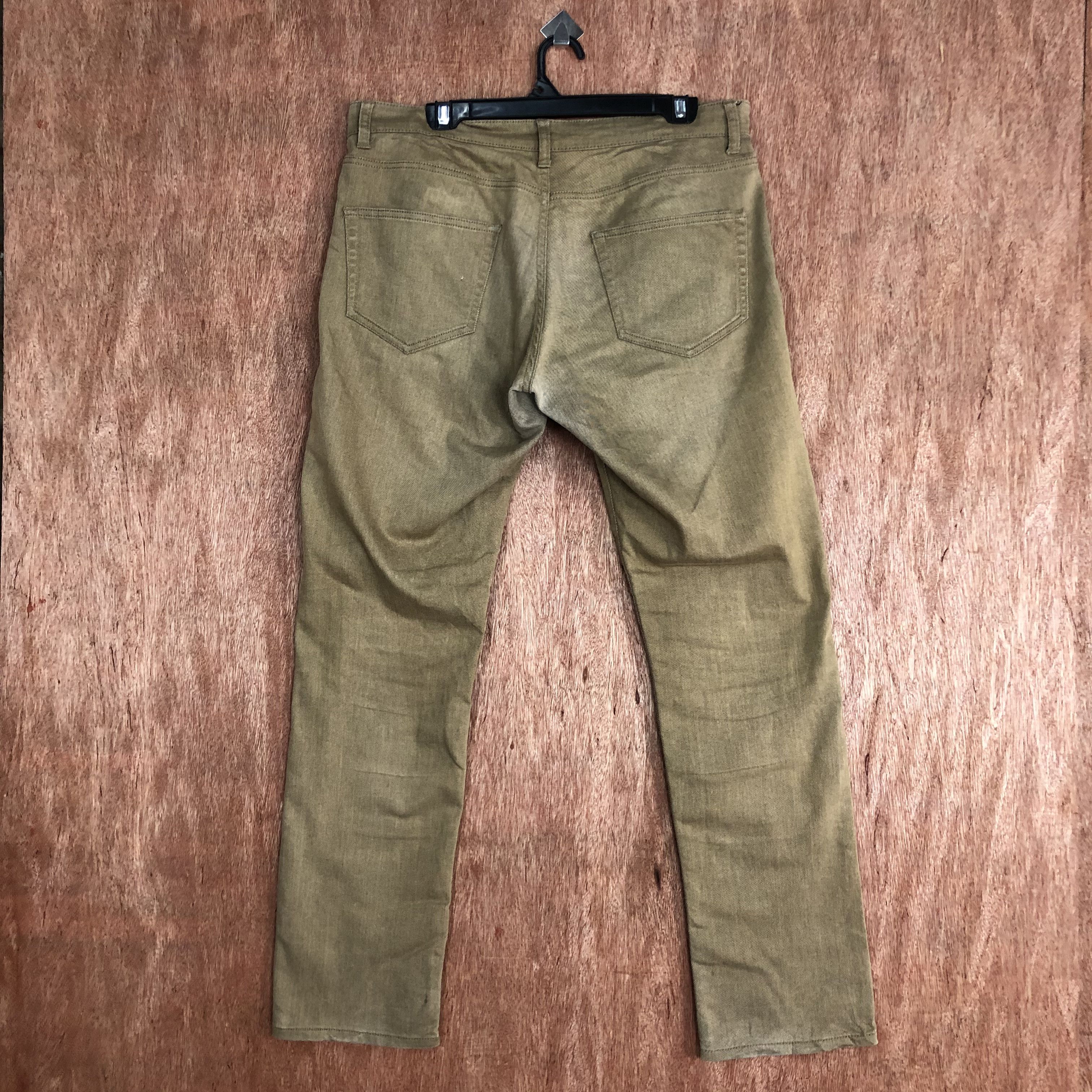 Old Navy NAVY Vintage 90s Stonewash Khakis Trouser Casual Slack Pant Size US 33 - 6 Thumbnail