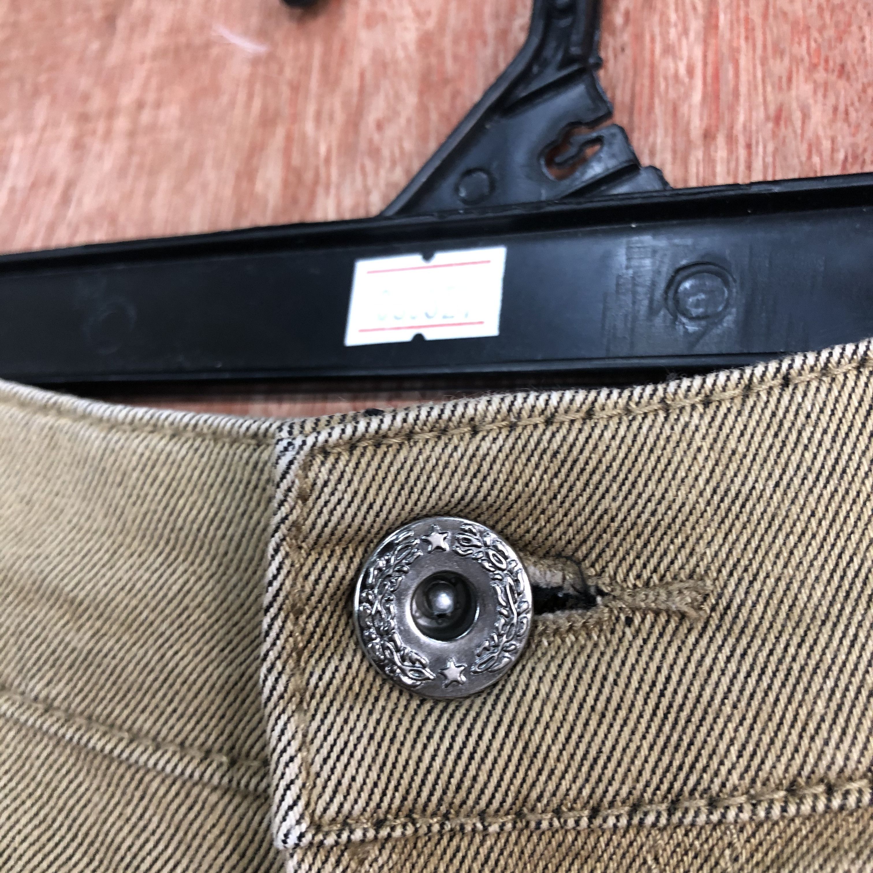 Old Navy NAVY Vintage 90s Stonewash Khakis Trouser Casual Slack Pant Size US 33 - 4 Thumbnail
