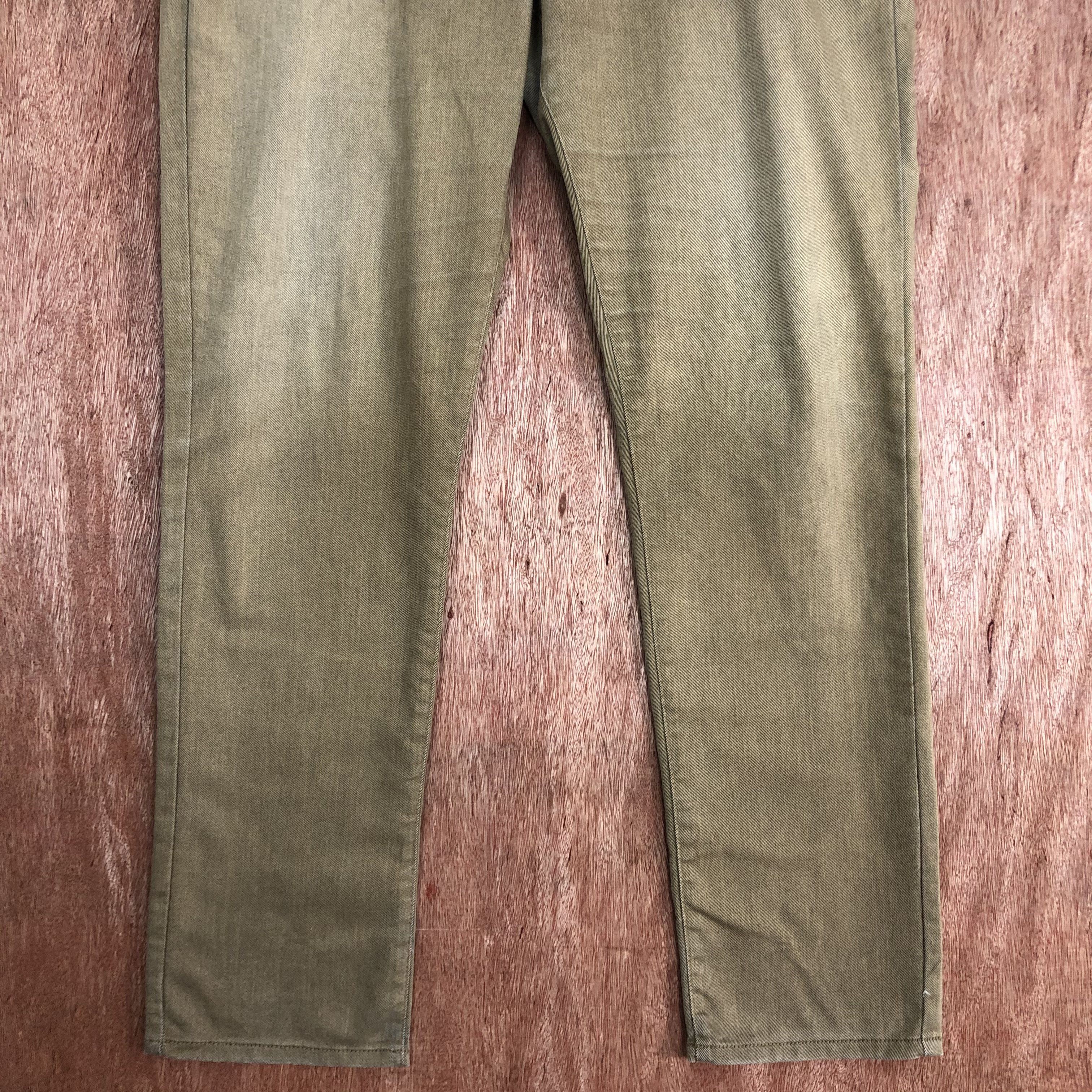 Old Navy NAVY Vintage 90s Stonewash Khakis Trouser Casual Slack Pant Size US 33 - 3 Thumbnail