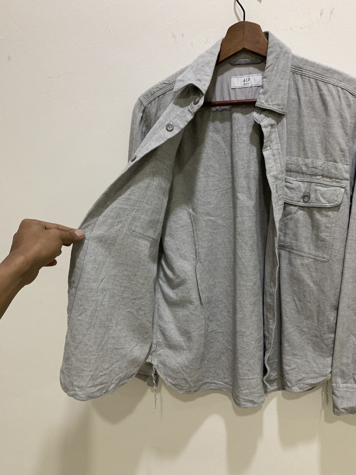 Edifice Japan × Flannel 417 EDIFICE Japan Multipocket Casual Button Flannel Jacket Size US S / EU 44-46 / 1 - 16 Thumbnail