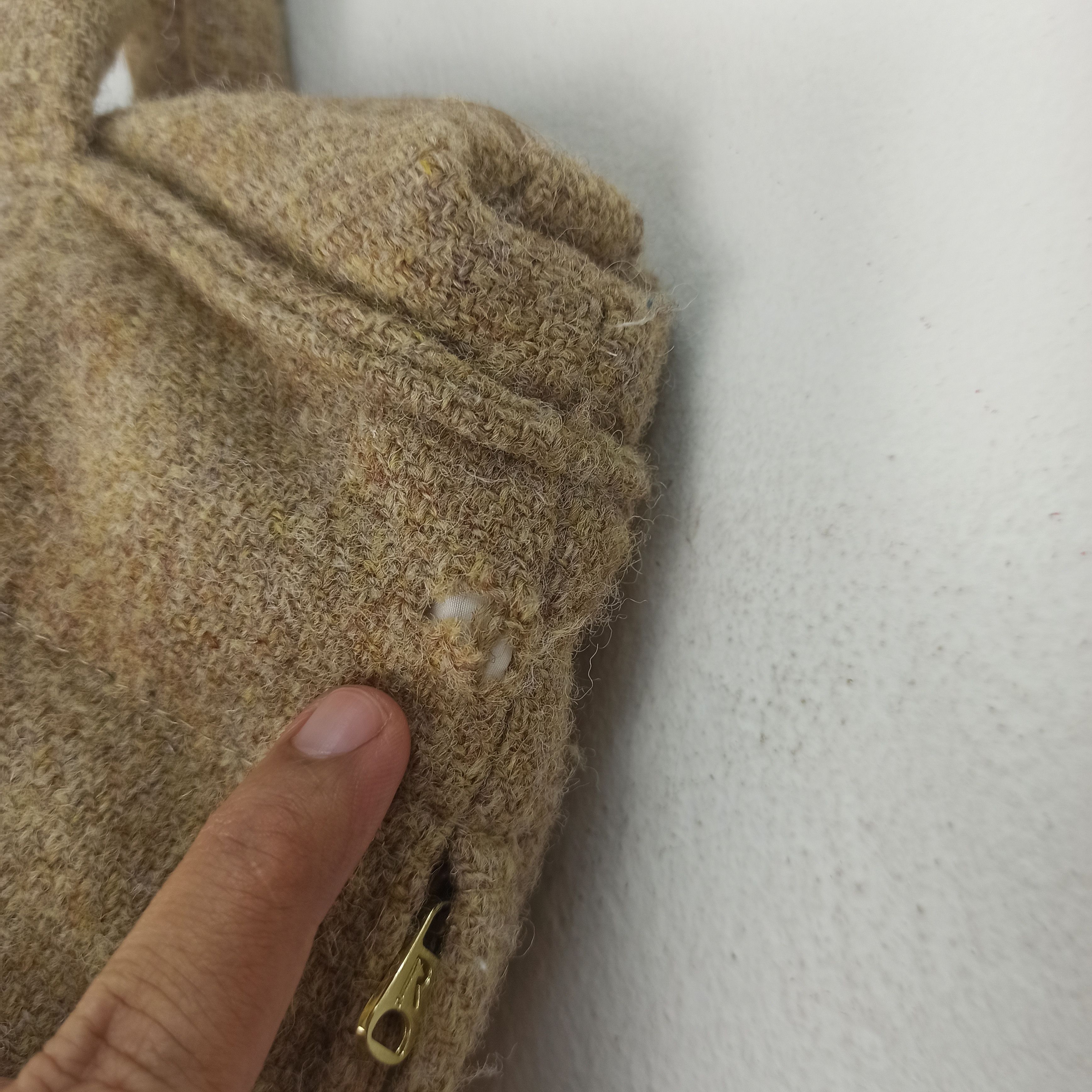 Harris Tweed × Japanese Brand × ROOTOTE 🔥Rare🔥 Harris Tweed X Rootote Tote Bag with Simple Design Size ONE SIZE - 8 Thumbnail