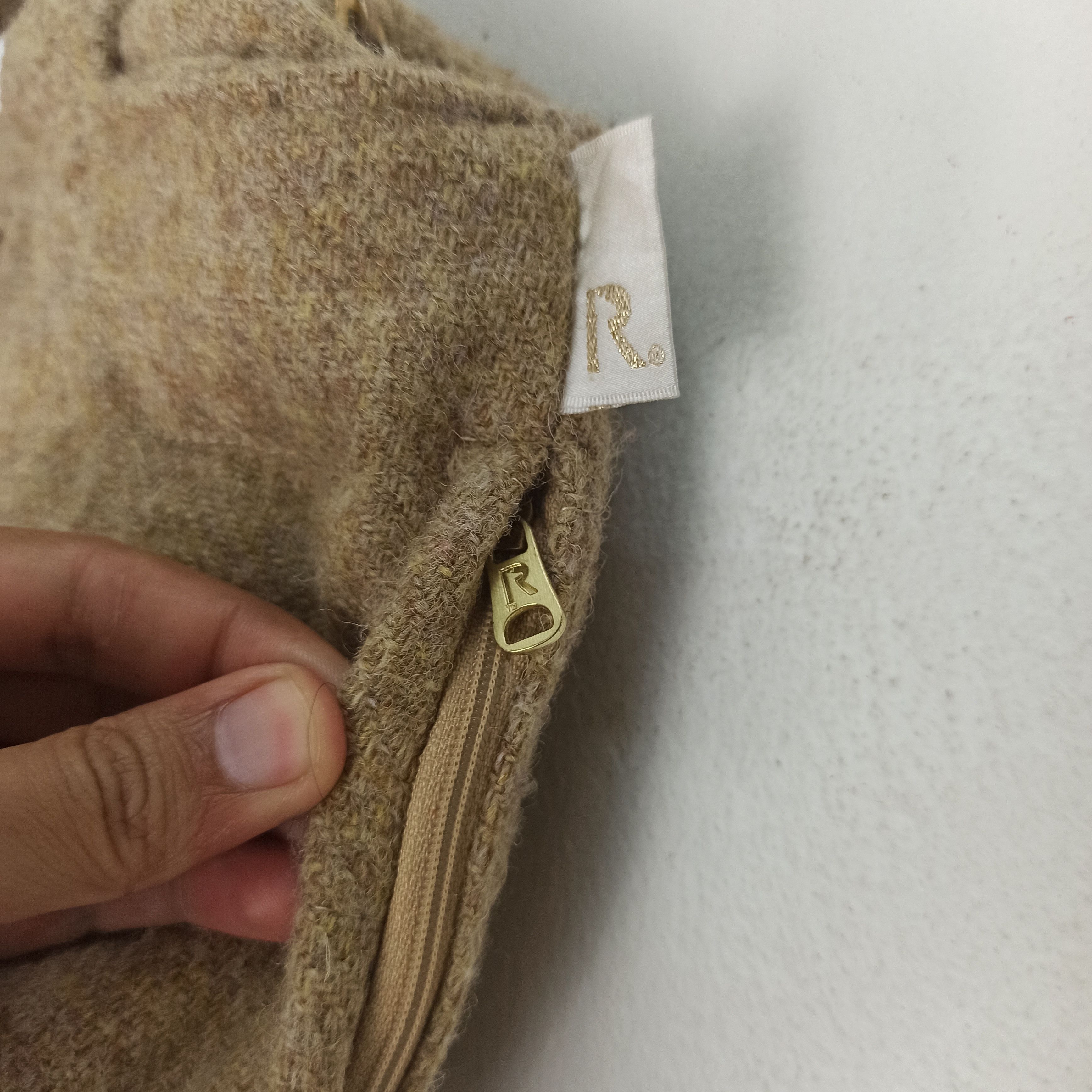 Harris Tweed × Japanese Brand × ROOTOTE 🔥Rare🔥 Harris Tweed X Rootote Tote Bag with Simple Design Size ONE SIZE - 7 Thumbnail