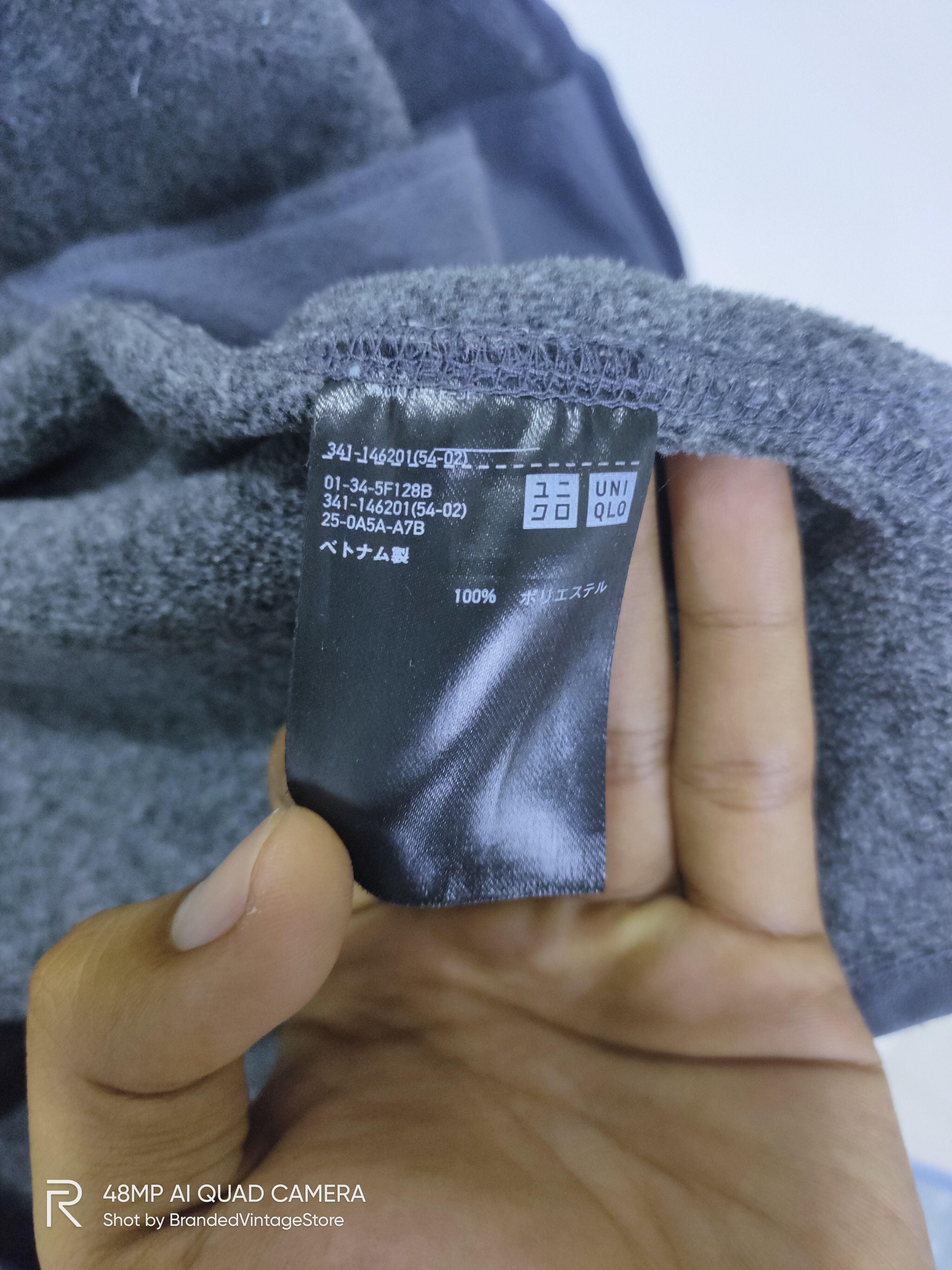 Japanese Brand UNIQLO Zipper Multipocket FleeceFur Sweatshirt Rider Jacket Size US M / EU 48-50 / 2 - 12 Thumbnail