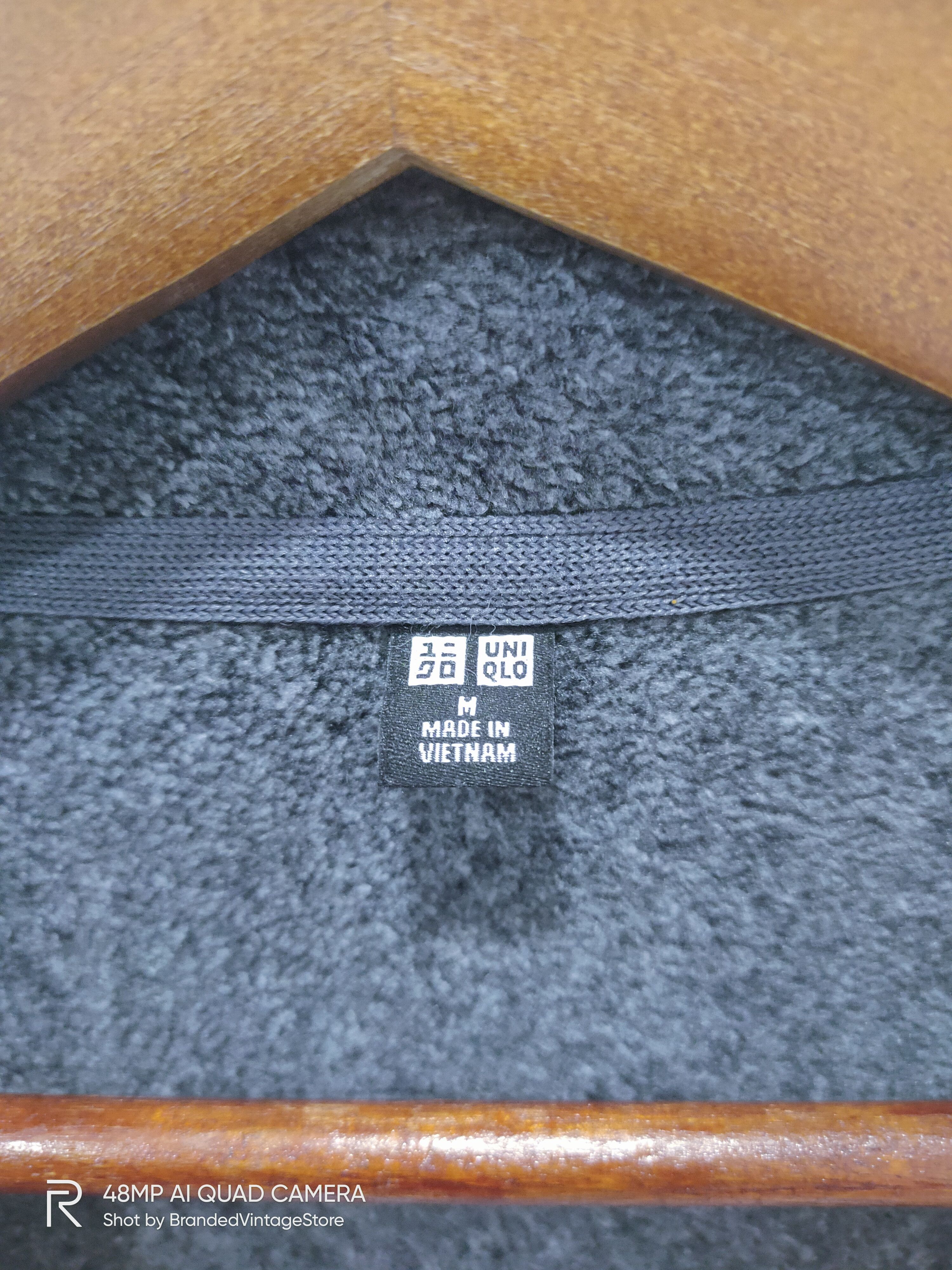 Japanese Brand UNIQLO Zipper Multipocket FleeceFur Sweatshirt Rider Jacket Size US M / EU 48-50 / 2 - 11 Thumbnail