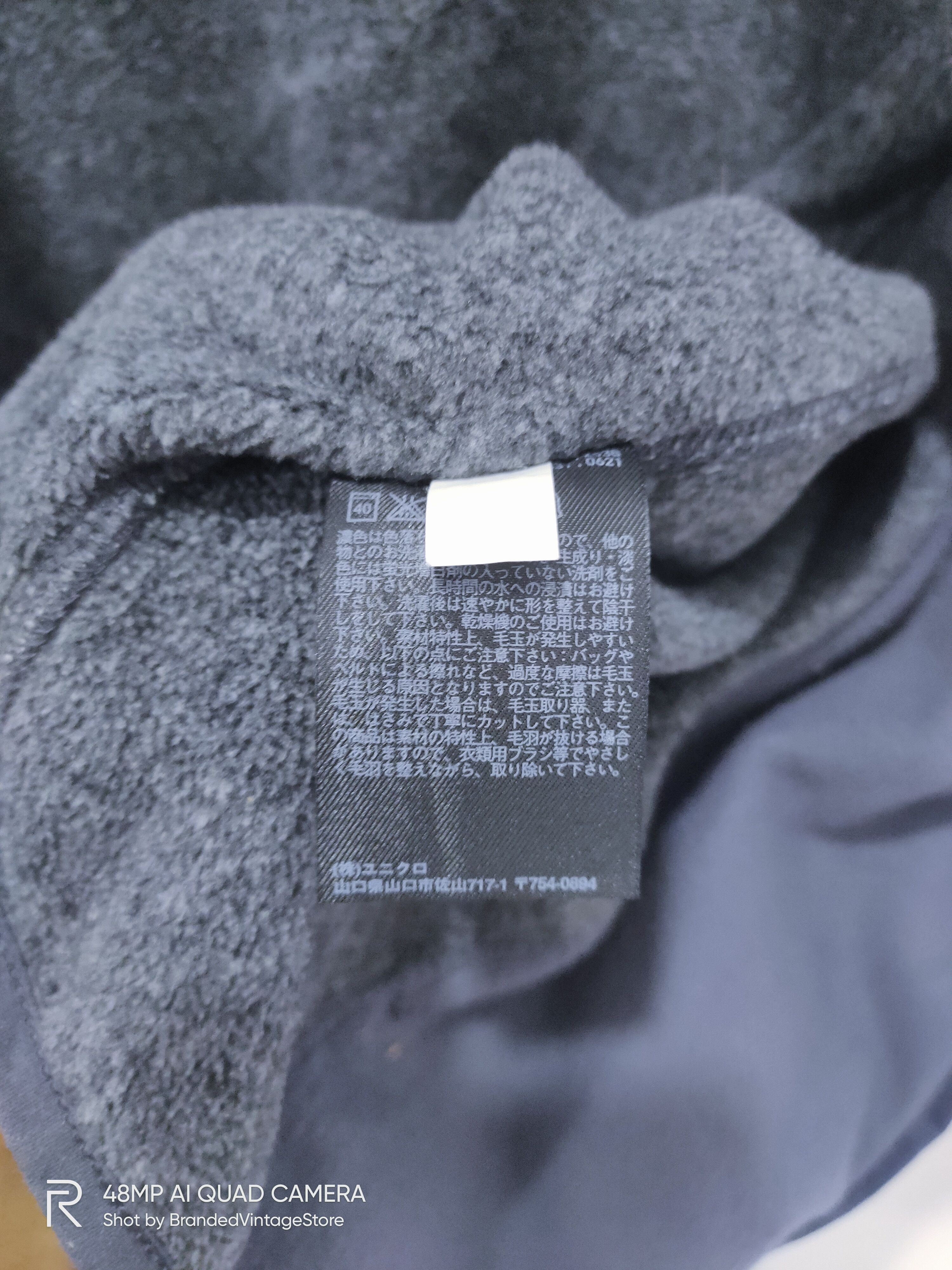 Japanese Brand UNIQLO Zipper Multipocket FleeceFur Sweatshirt Rider Jacket Size US M / EU 48-50 / 2 - 13 Thumbnail