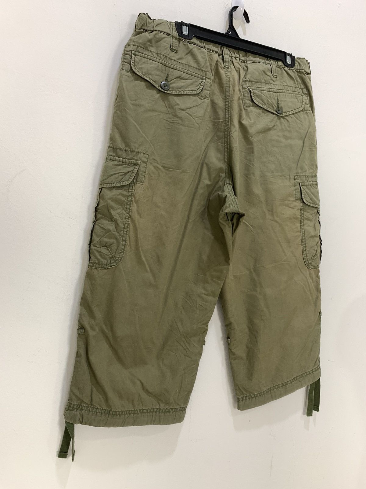 Seditionaries × Uniqlo UNIQLO Bondage Pullover Multipocket Cargo Crop Short Pant Size US 34 / EU 50 - 11 Thumbnail