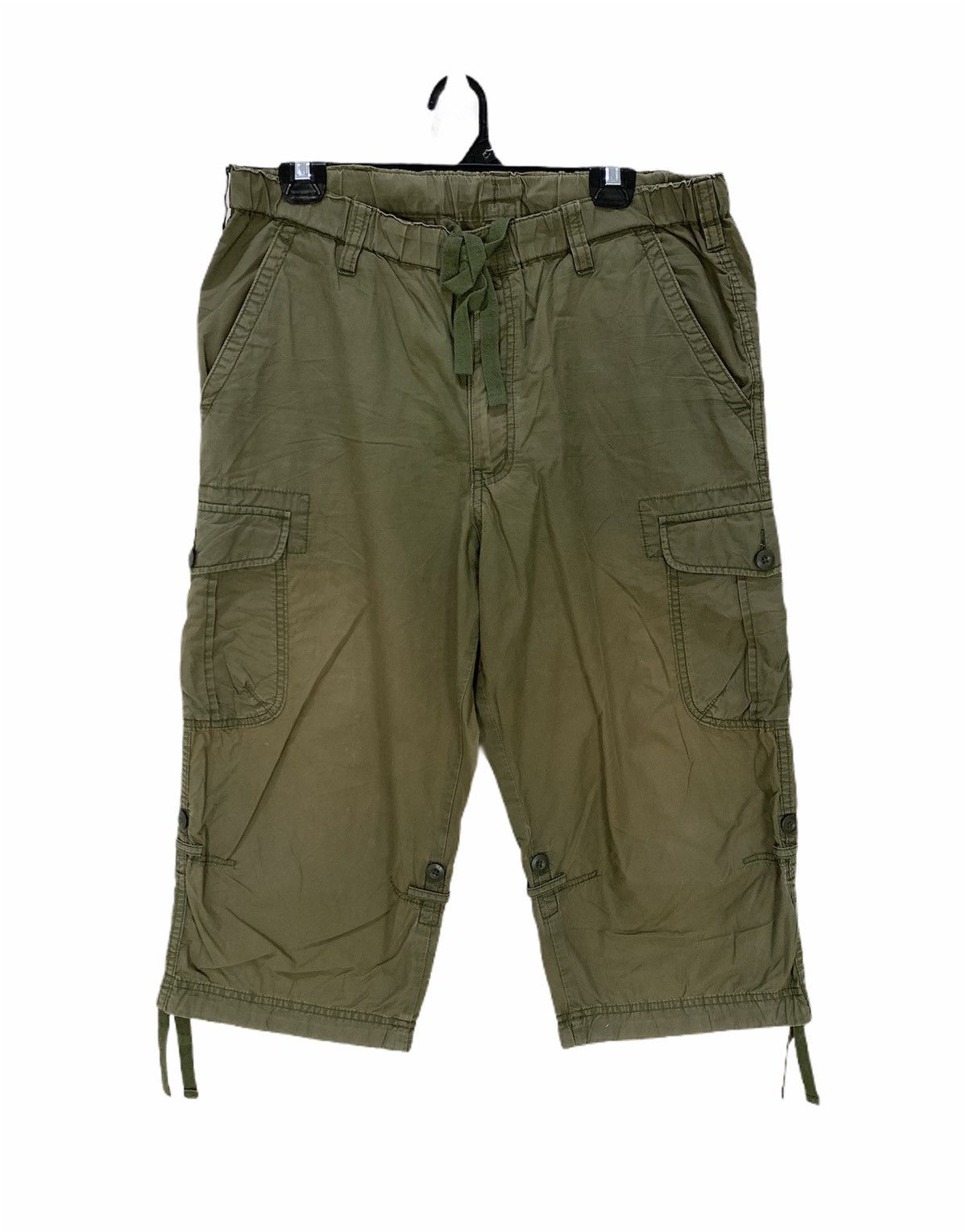 Seditionaries × Uniqlo UNIQLO Bondage Pullover Multipocket Cargo Crop Short Pant Size US 34 / EU 50 - 1 Thumbnail