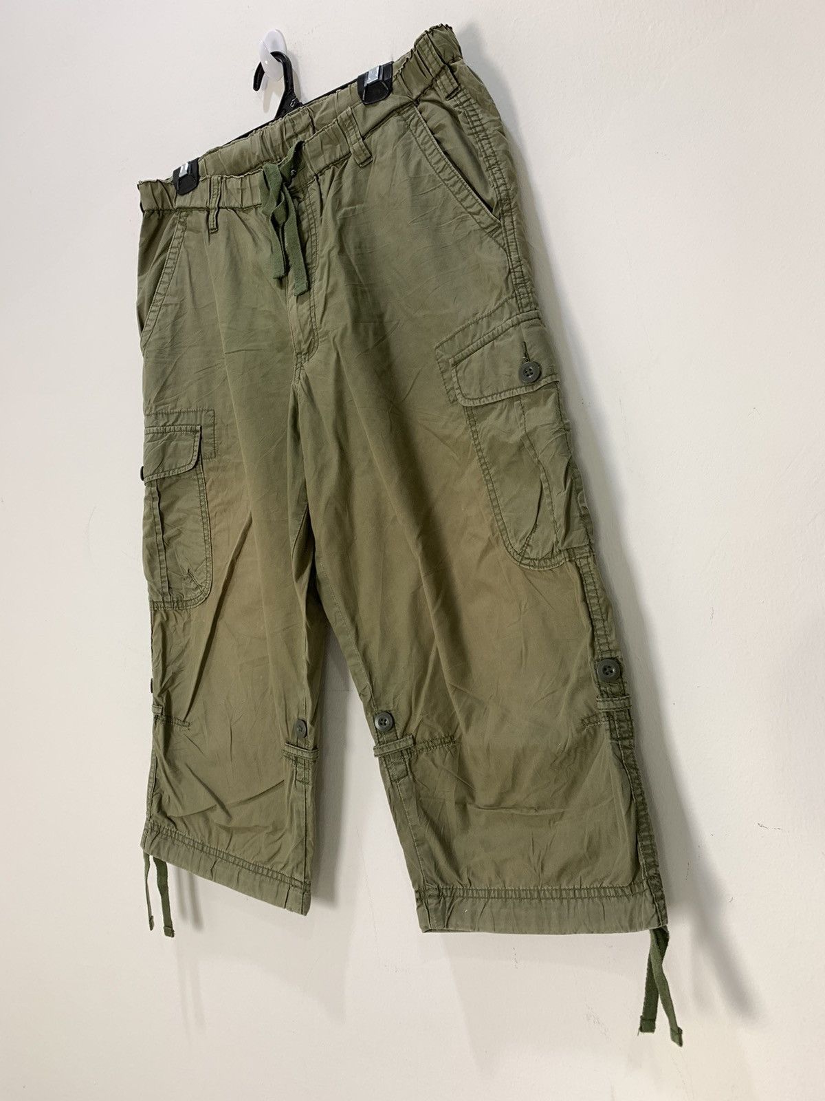 Seditionaries × Uniqlo UNIQLO Bondage Pullover Multipocket Cargo Crop Short Pant Size US 34 / EU 50 - 8 Thumbnail