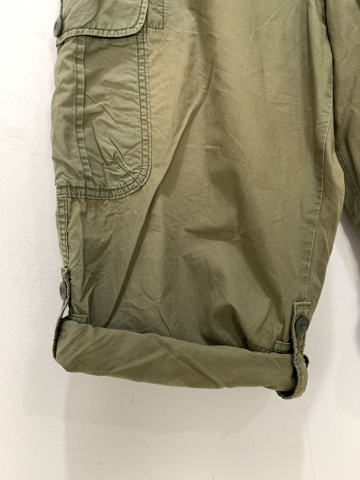 Seditionaries × Uniqlo UNIQLO Bondage Pullover Multipocket Cargo Crop Short Pant Size US 34 / EU 50 - 13 Thumbnail
