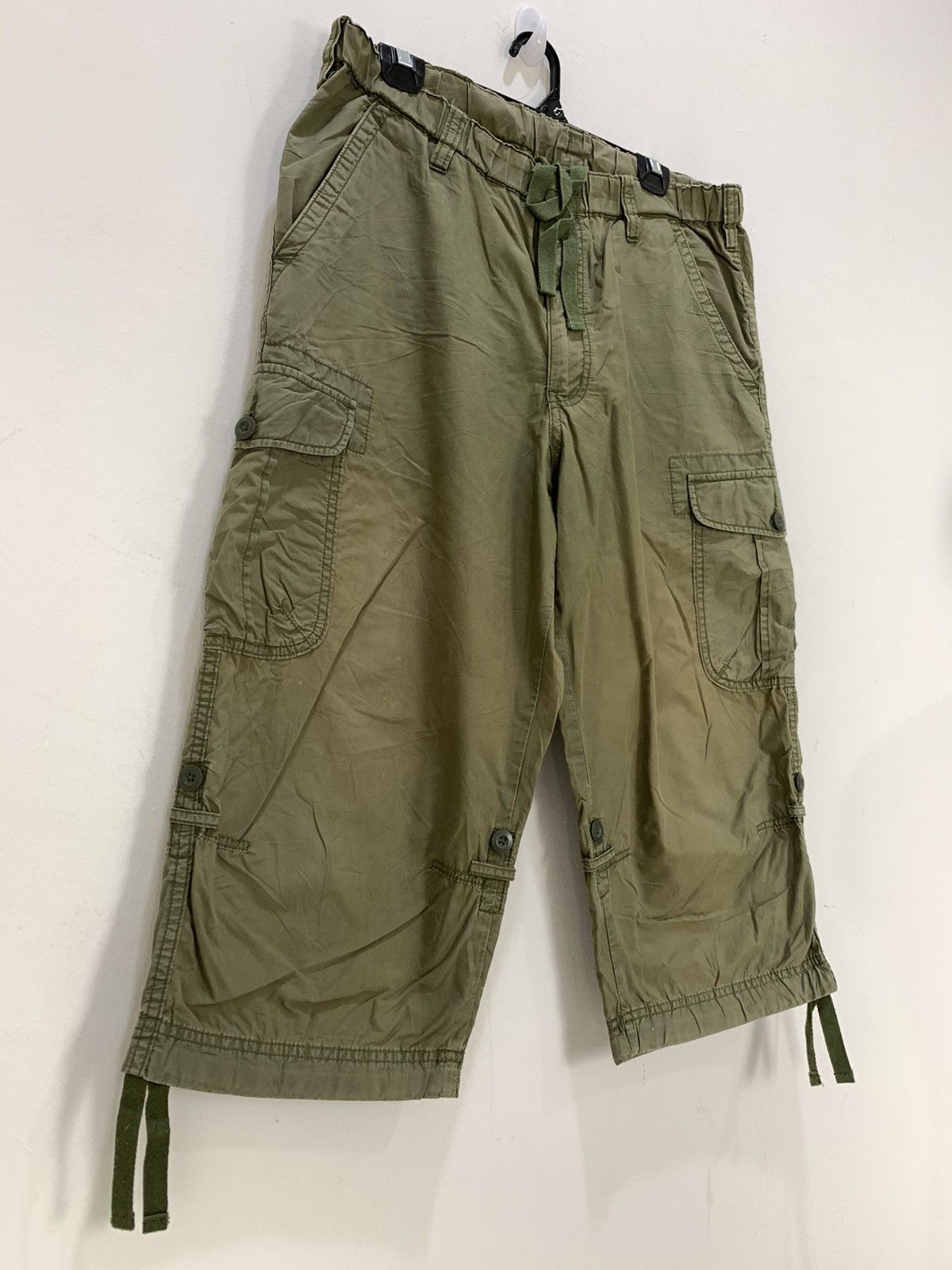 Seditionaries × Uniqlo UNIQLO Bondage Pullover Multipocket Cargo Crop Short Pant Size US 34 / EU 50 - 7 Thumbnail