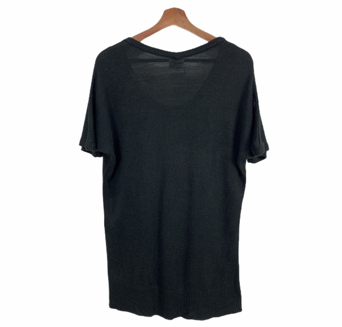Aran Isles Knitwear × Designer SCOLAR Intarsia Big Logo Pet Animal Graphic Knitwear Tshirt Size S / US 4 / IT 40 - 2 Thumbnail