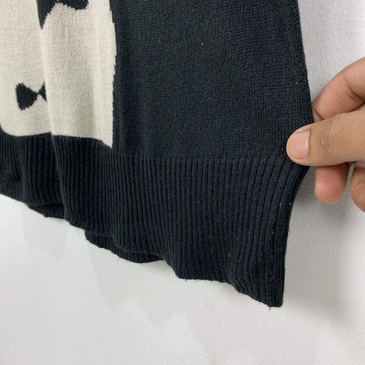 Aran Isles Knitwear × Designer SCOLAR Intarsia Big Logo Pet Animal Graphic Knitwear Tshirt Size S / US 4 / IT 40 - 11 Thumbnail