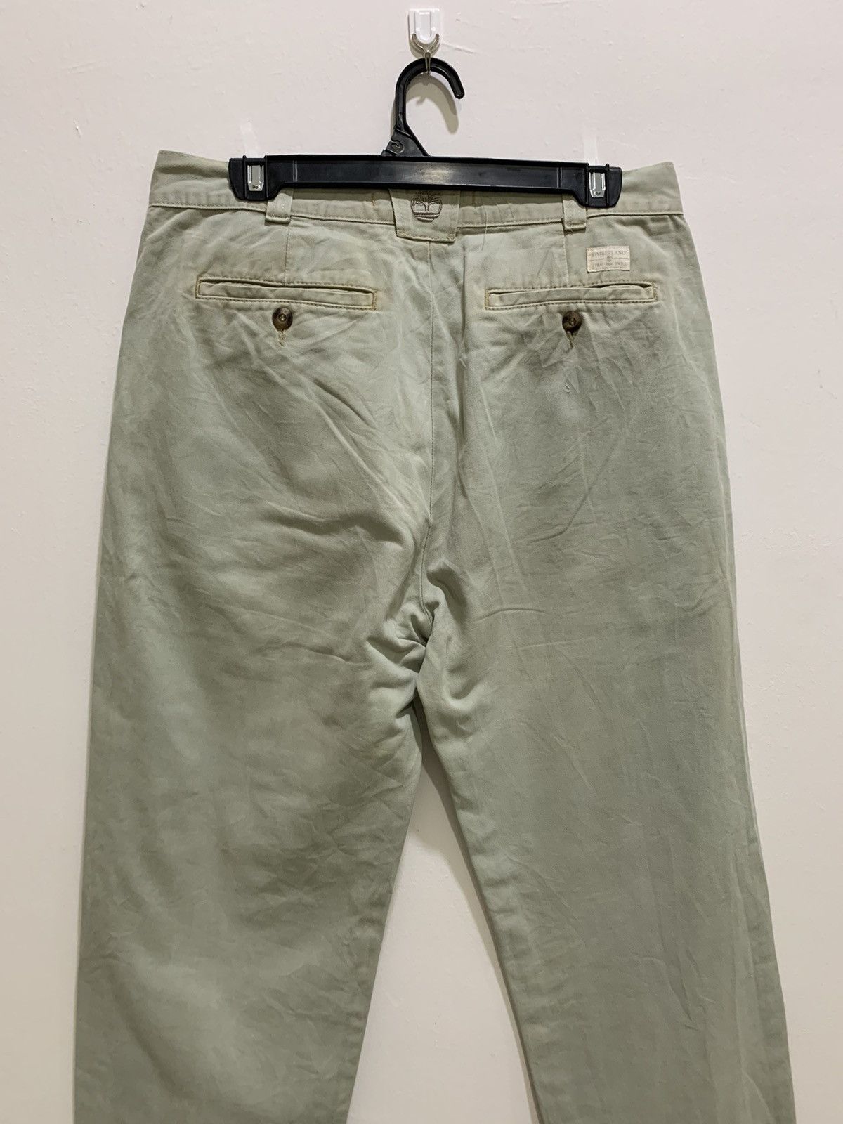 Timberland TIMBERLAND STRATHAM TWILL Rare Vintag Workwear Trouser Pant Size US 34 / EU 50 - 8 Thumbnail