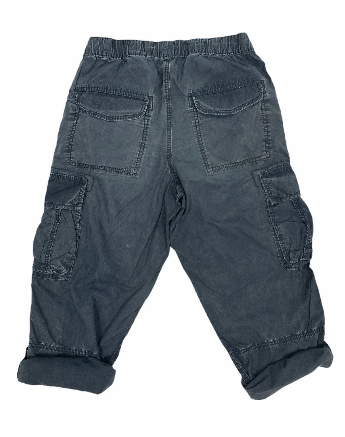 H&M H&M x L.O.G.G Carpenter Baggy Pocket Jogger Cargo Crop Pant Size US 28 / EU 44 - 2 Thumbnail
