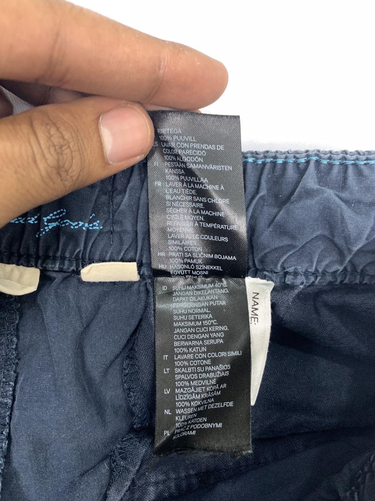 H&M H&M x L.O.G.G Carpenter Baggy Pocket Jogger Cargo Crop Pant Size US 28 / EU 44 - 18 Thumbnail