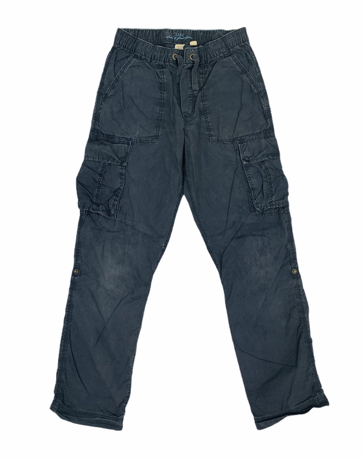 H&M H&M x L.O.G.G Carpenter Baggy Pocket Jogger Cargo Crop Pant Size US 28 / EU 44 - 3 Thumbnail