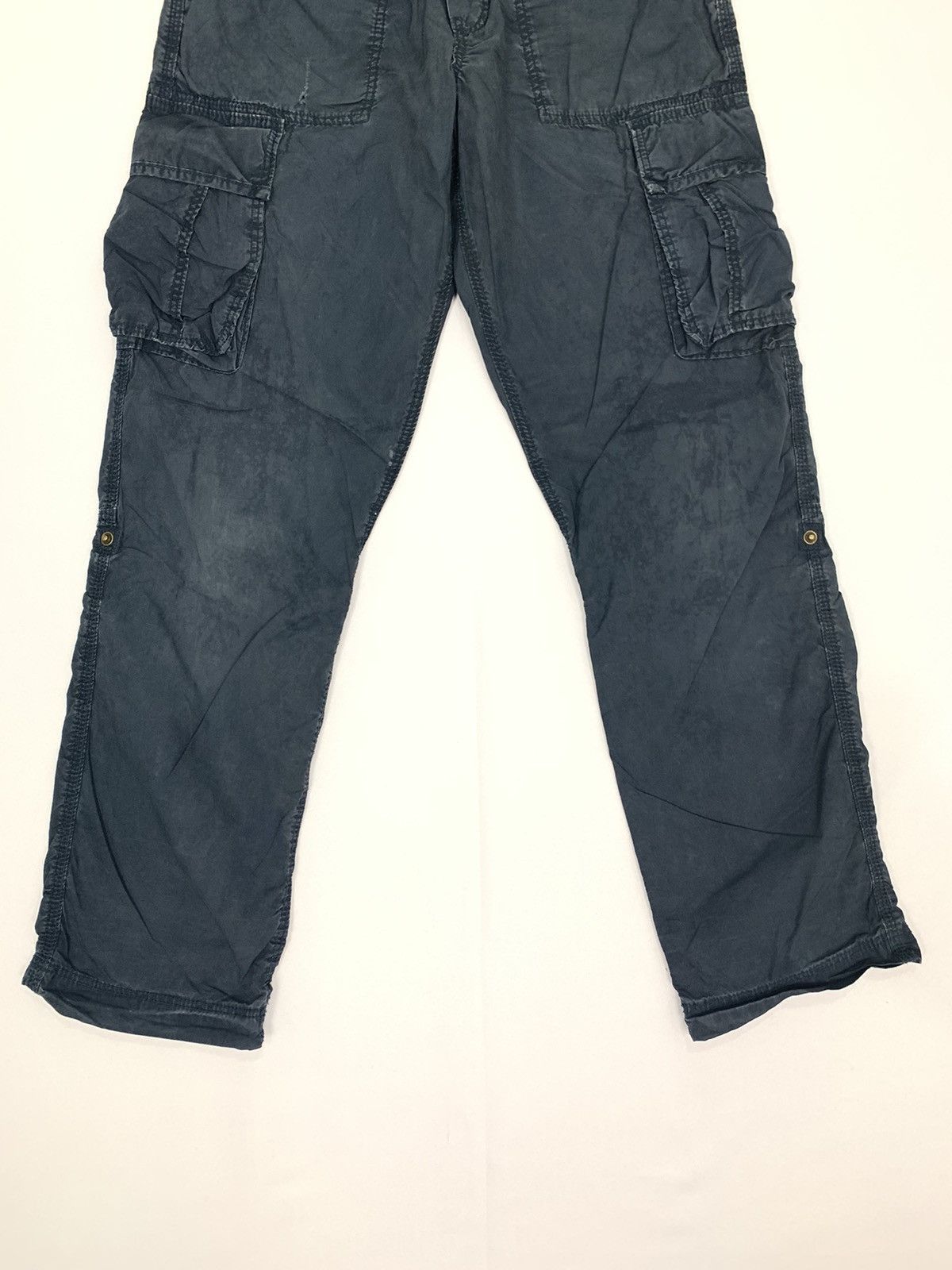 H&M H&M x L.O.G.G Carpenter Baggy Pocket Jogger Cargo Crop Pant Size US 28 / EU 44 - 6 Thumbnail