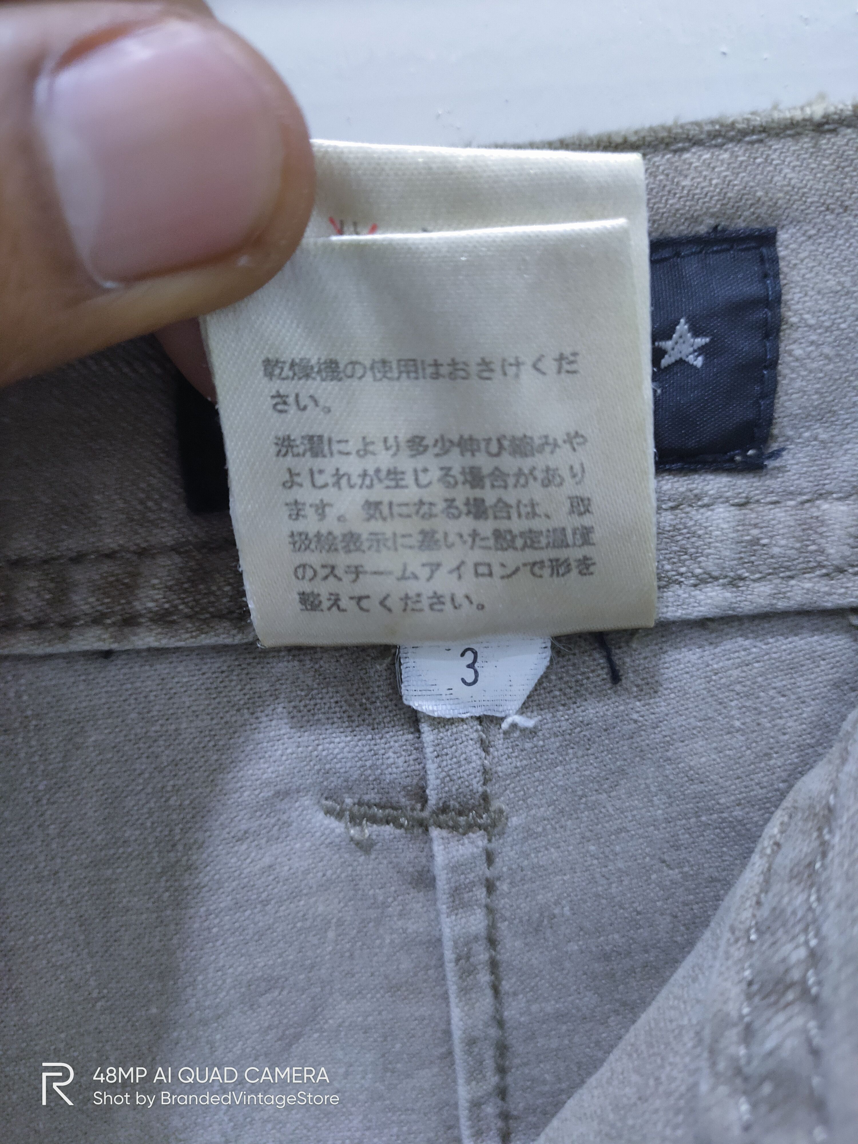 Japanese Brand × Seditionaries JOHN JELLO Punk Patchwork Multipocket Flare Cargo Bush Pant Size 28" / US 6 / IT 42 - 20 Thumbnail