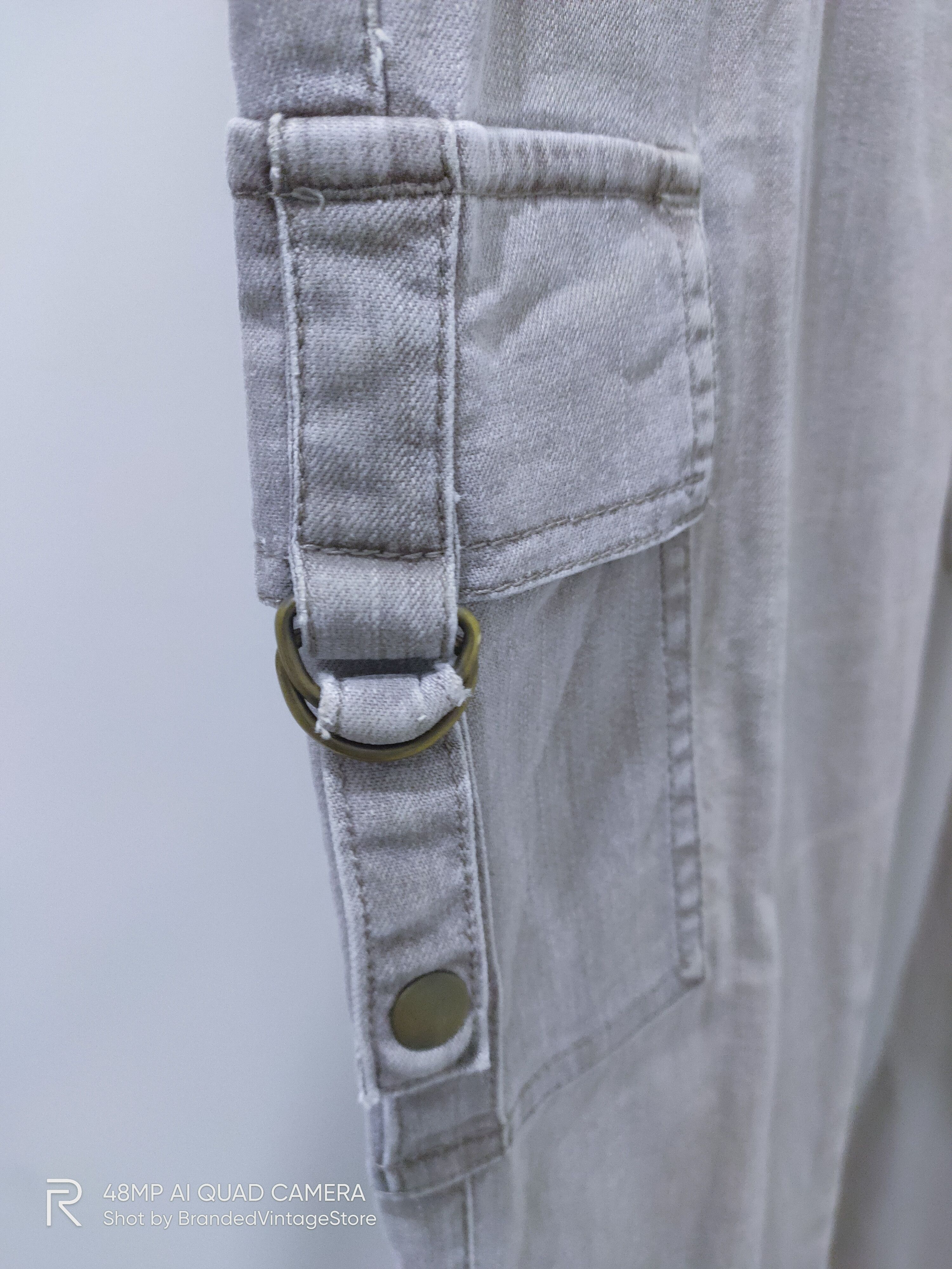 Japanese Brand × Seditionaries JOHN JELLO Punk Patchwork Multipocket Flare Cargo Bush Pant Size 28" / US 6 / IT 42 - 15 Thumbnail