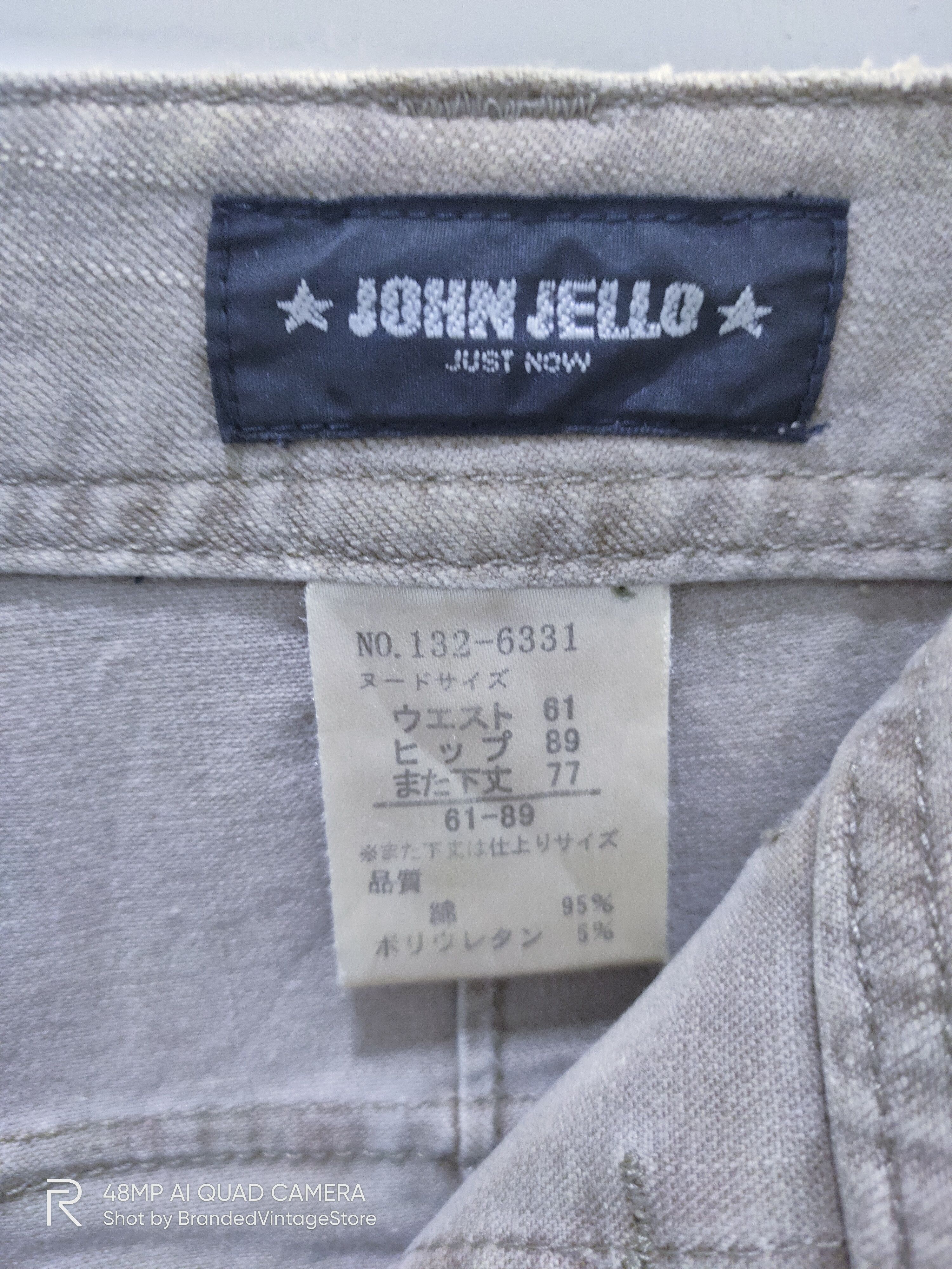 Japanese Brand × Seditionaries JOHN JELLO Punk Patchwork Multipocket Flare Cargo Bush Pant Size 28" / US 6 / IT 42 - 18 Thumbnail
